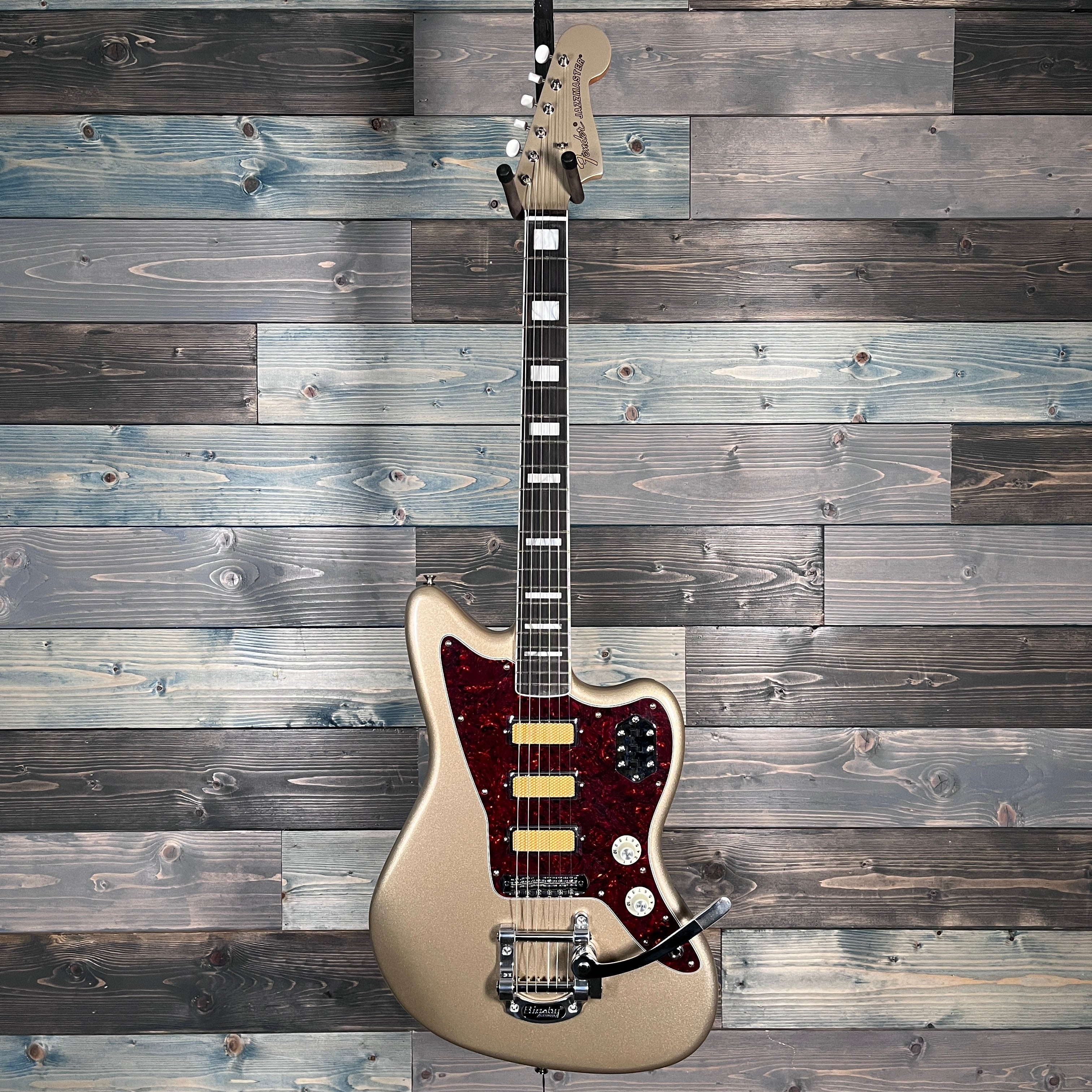 Fender Gold Foil Jazzmaster, Ebony Fingerboard, Shoreline Gold