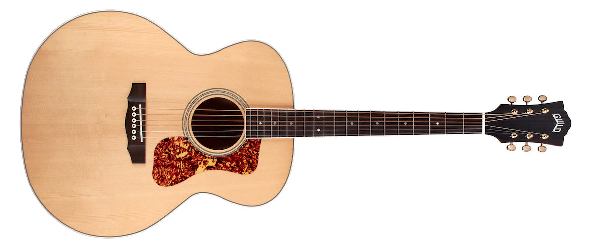 Guild F-250E Deluxe Acoustic Guitar - Maple Blonde