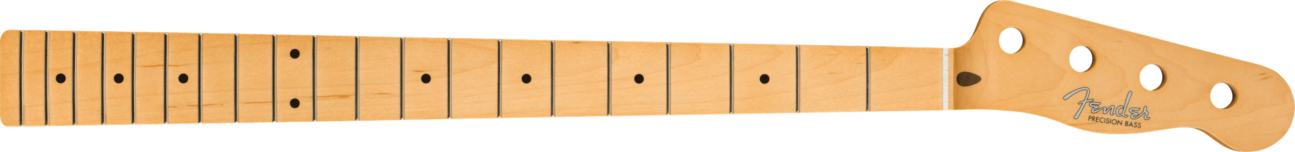 Fender '51 P Bass Neck, "U"-Shaped Profile, 20 Med Jumbo Frets, 9.5", Maple