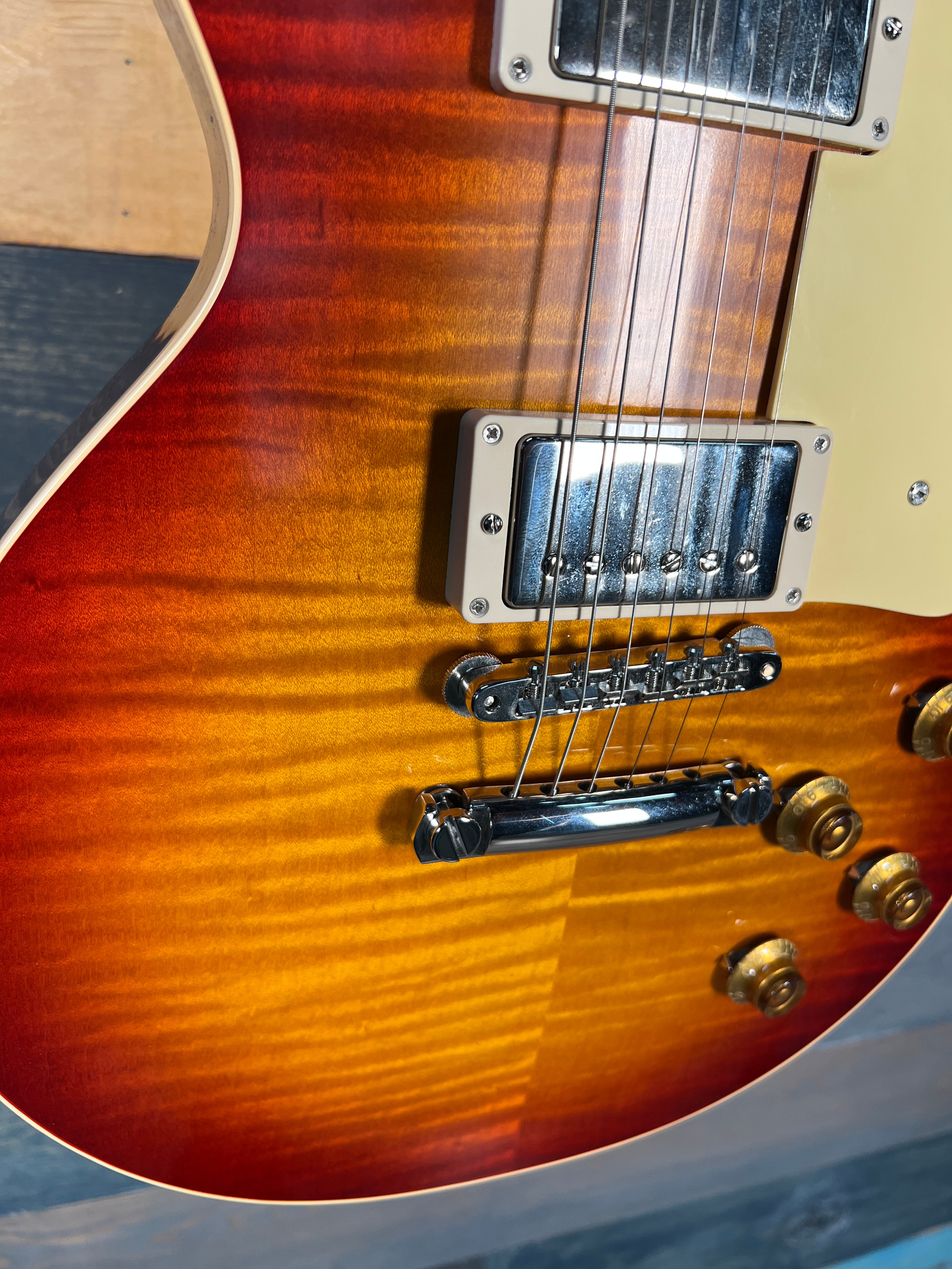 DEMO Gibson Les Paul Standard '59 Custom Shop , Murphy Lab Lightly Aged Factory Burst