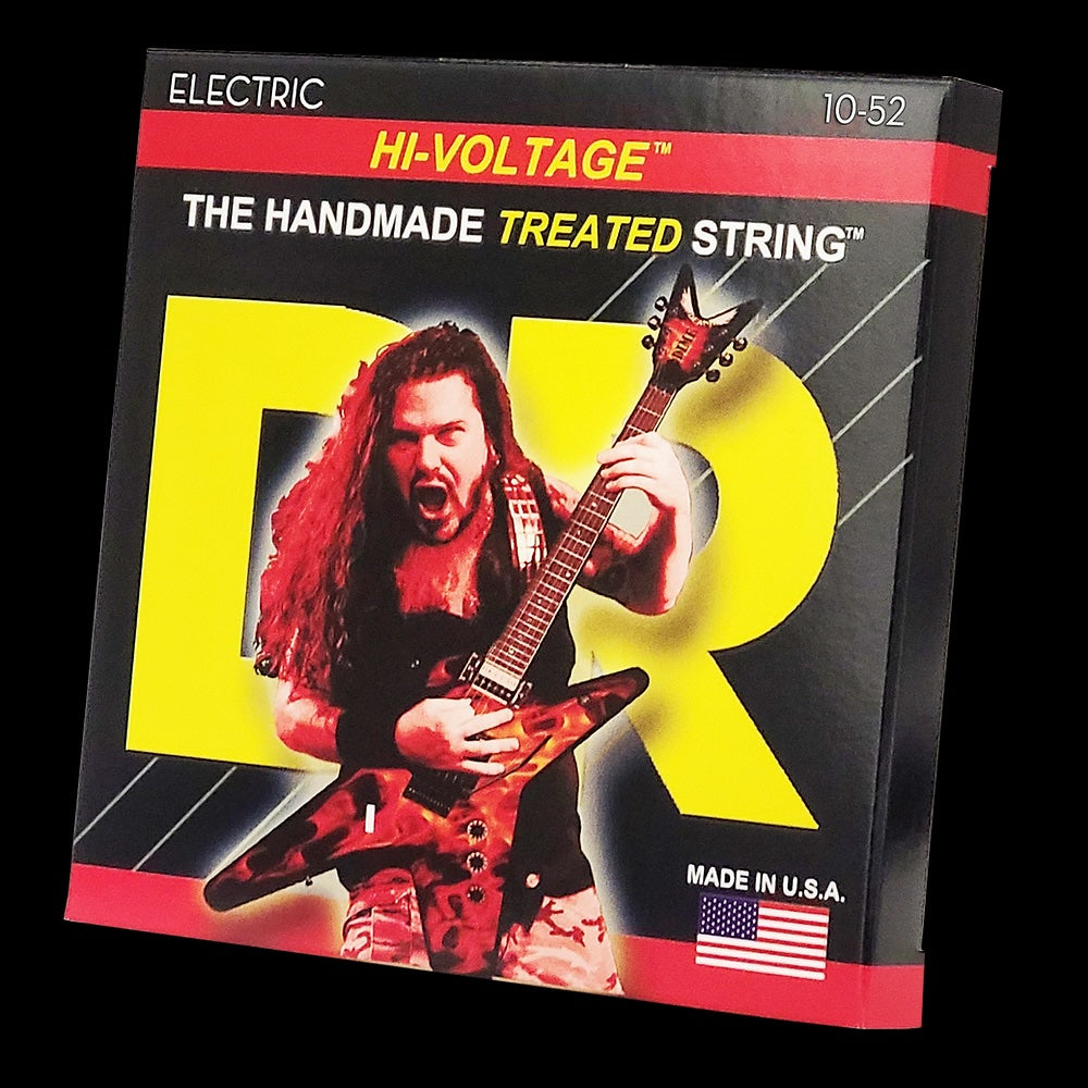 DR Strings HI-VOLTAGE DIMEBAG - Nickel Plated Electric: Med-Hvy 10-52