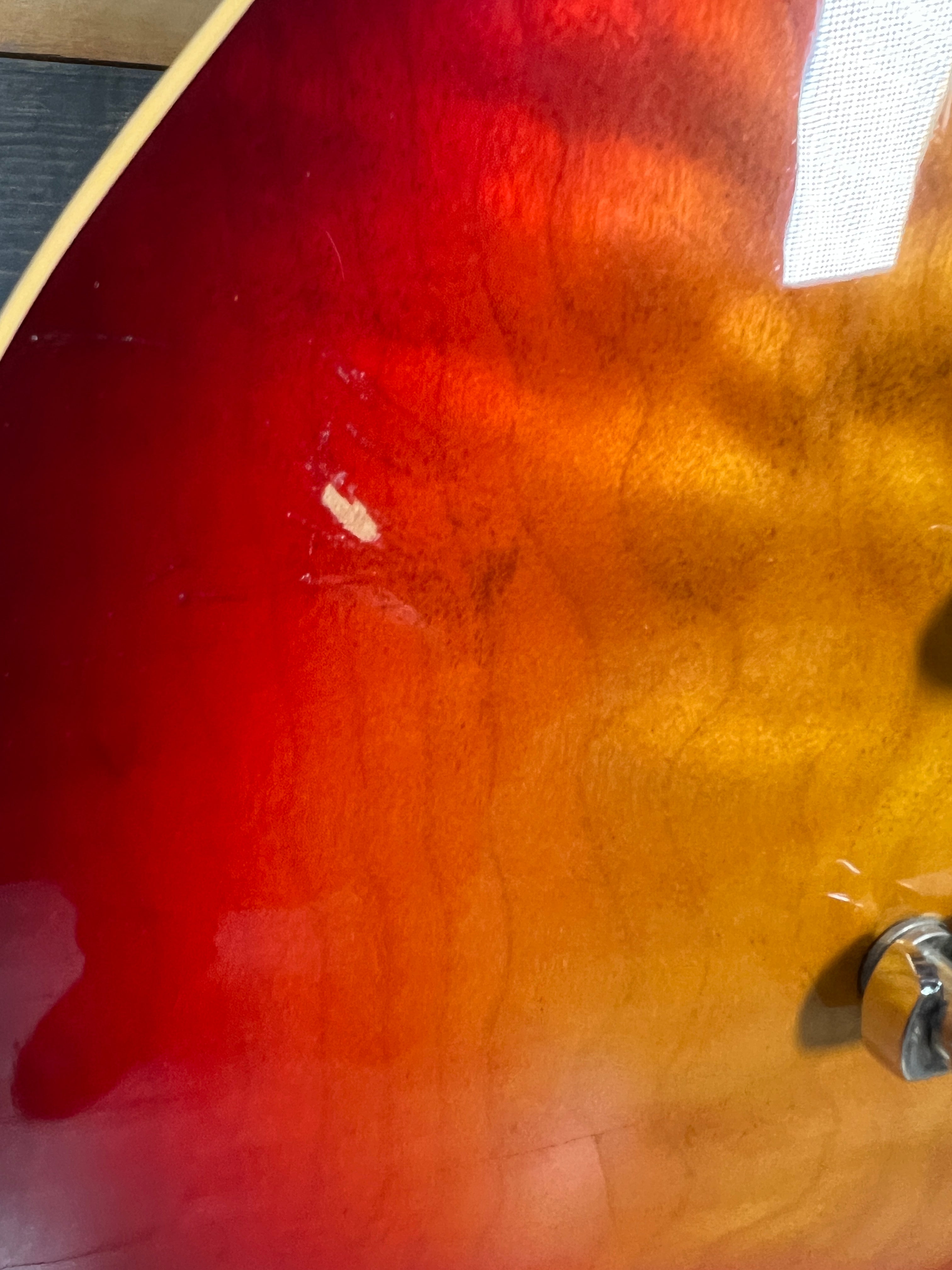 USED Crook Custom Guitars Les Paul - Washed Cherry