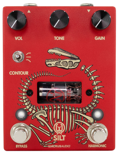 Walrus Audio SILT Harmonic Tube Fuzz Pedal - Red