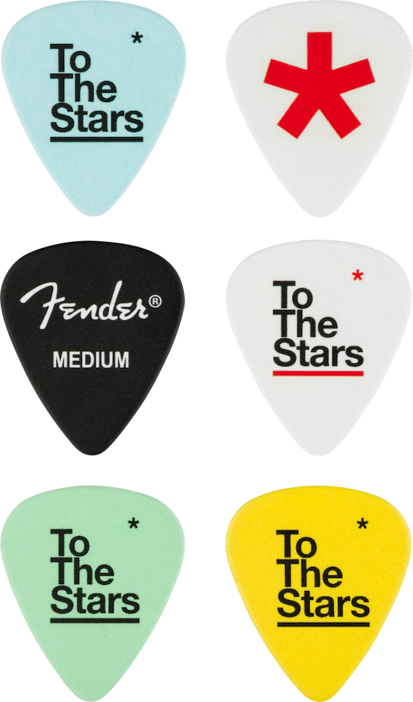 Fender Tom DeLonge 351 Celluloid Picks (6)