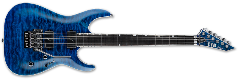 ESP LTD MH-1000 Electric Guitar - Black Ocean