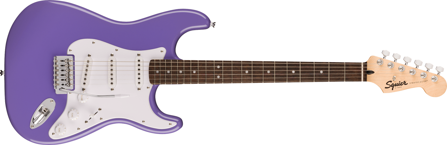 Fender Squier Sonic Stratocaster, Laurel Fingerboard, White Pickguard, Ultraviolet