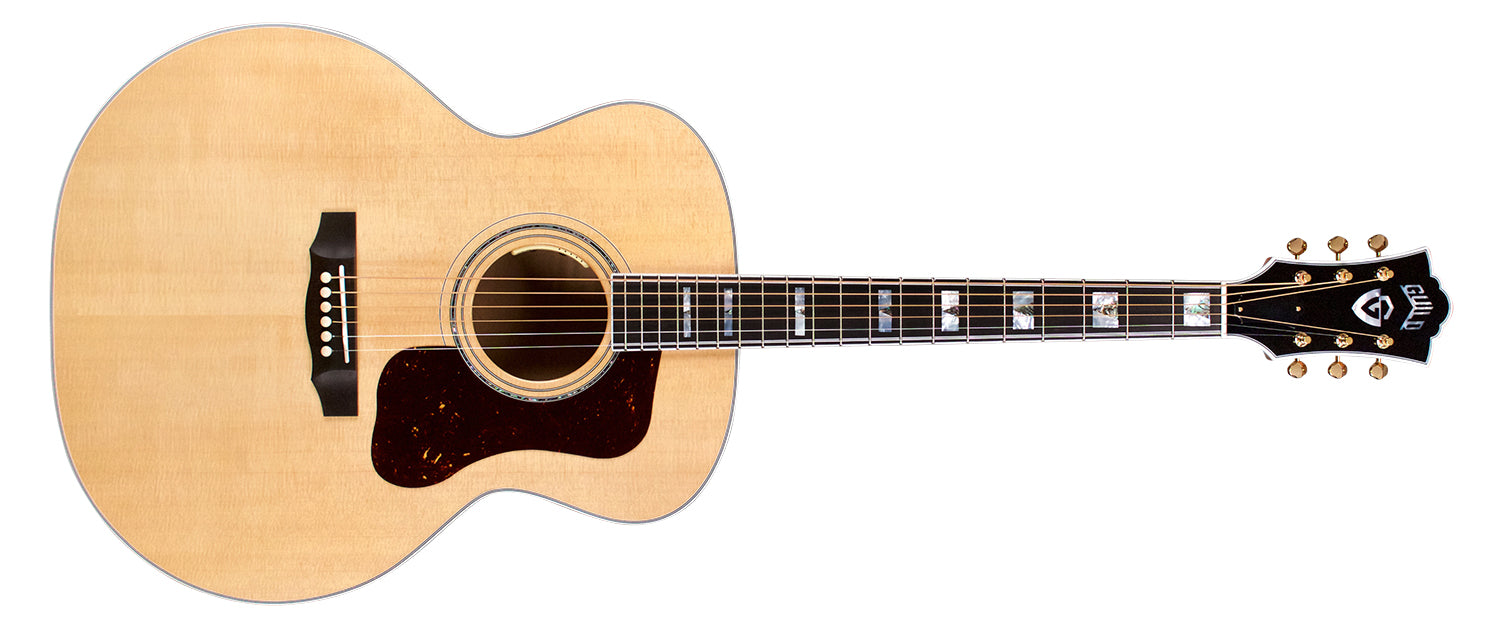 Guild F-55E w/LR Baggs Anthem Acoustic - Maple Blonde