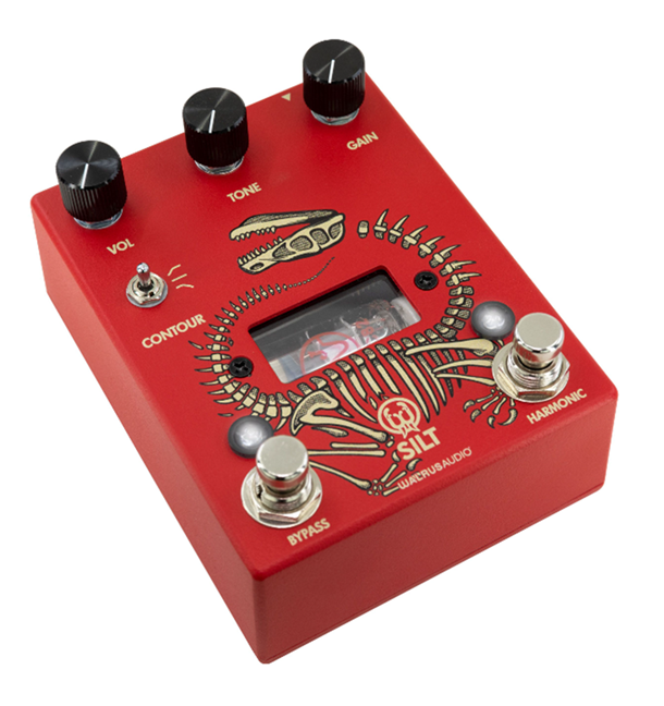 Walrus Audio SILT Harmonic Tube Fuzz Pedal - Red