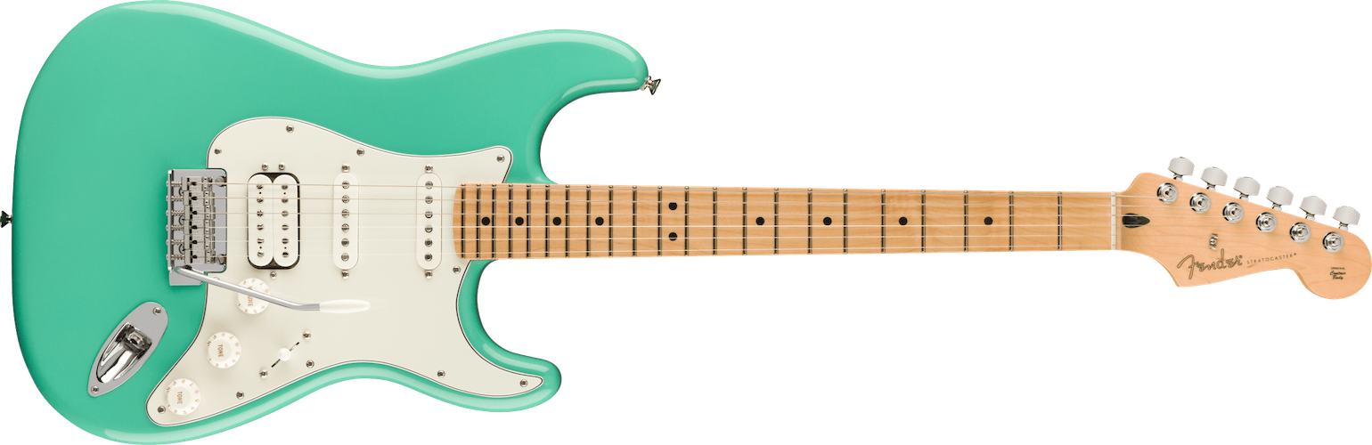 Fender Player Stratocaster HSS, Maple Fingerboard, Sea Foam Green