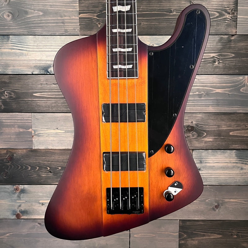 ESP LTD Phoenix-1004 Bass Guitar - Tobacco Sunburst Satin