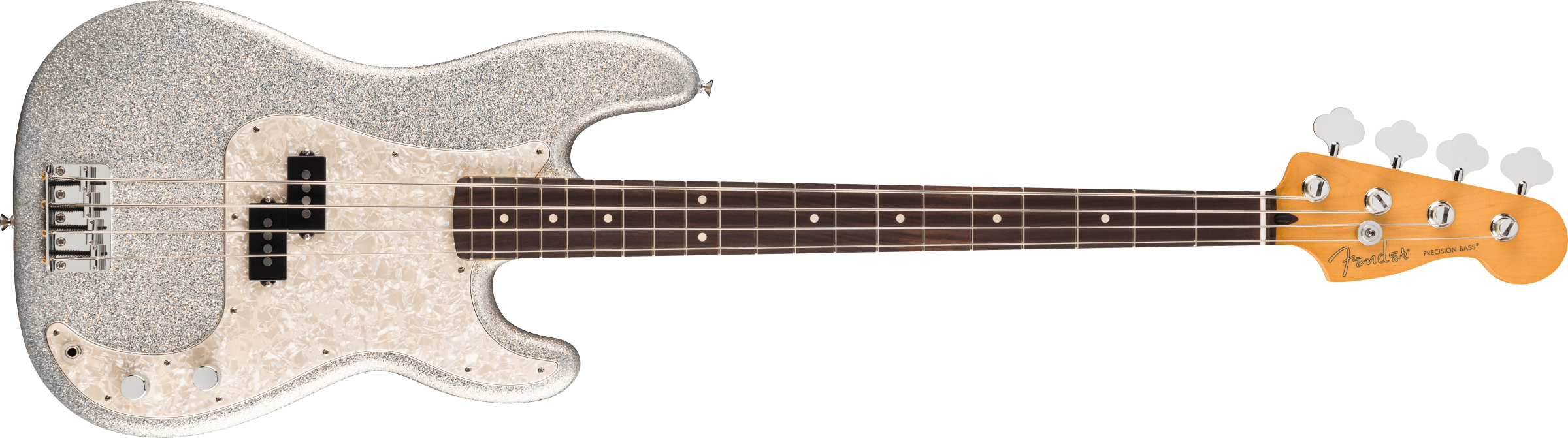 Fender Player ii Precision Bass - Silver Sparkle 75th Anniversary