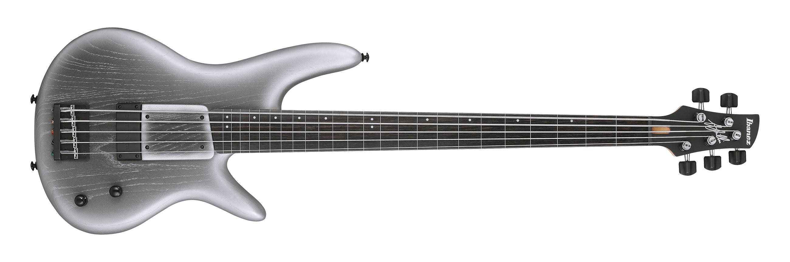 Ibanez GWB25TH Bass Guitar - Silver Wave Burst Flat