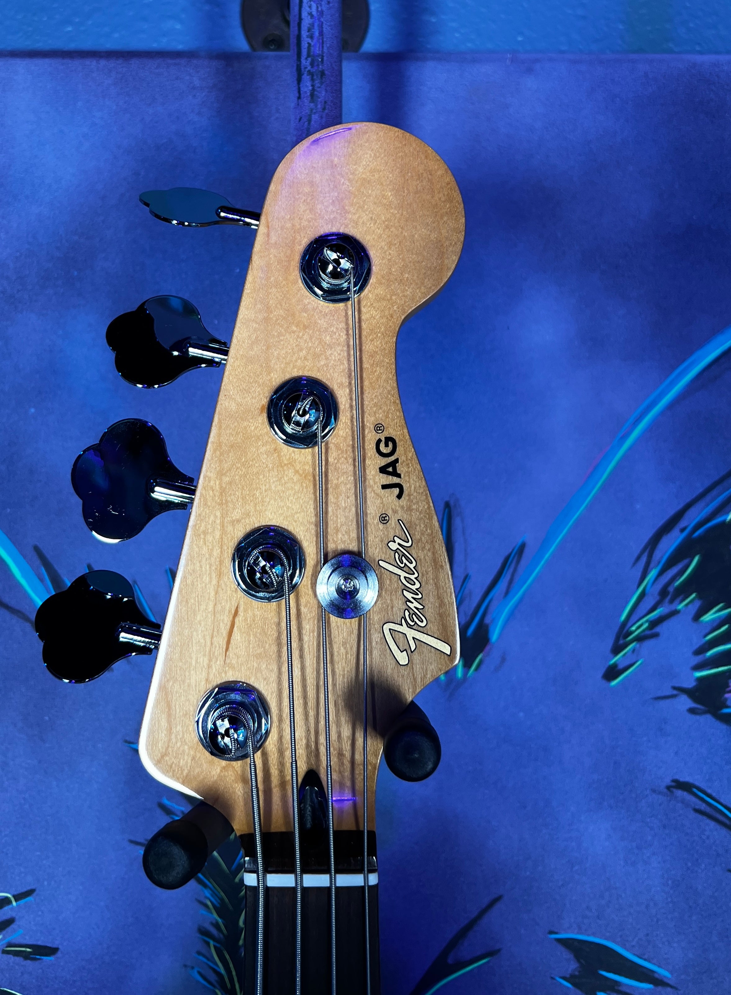 USED Fender Mark Hoppus Signature Jag Bass - 3 Color Sunburst