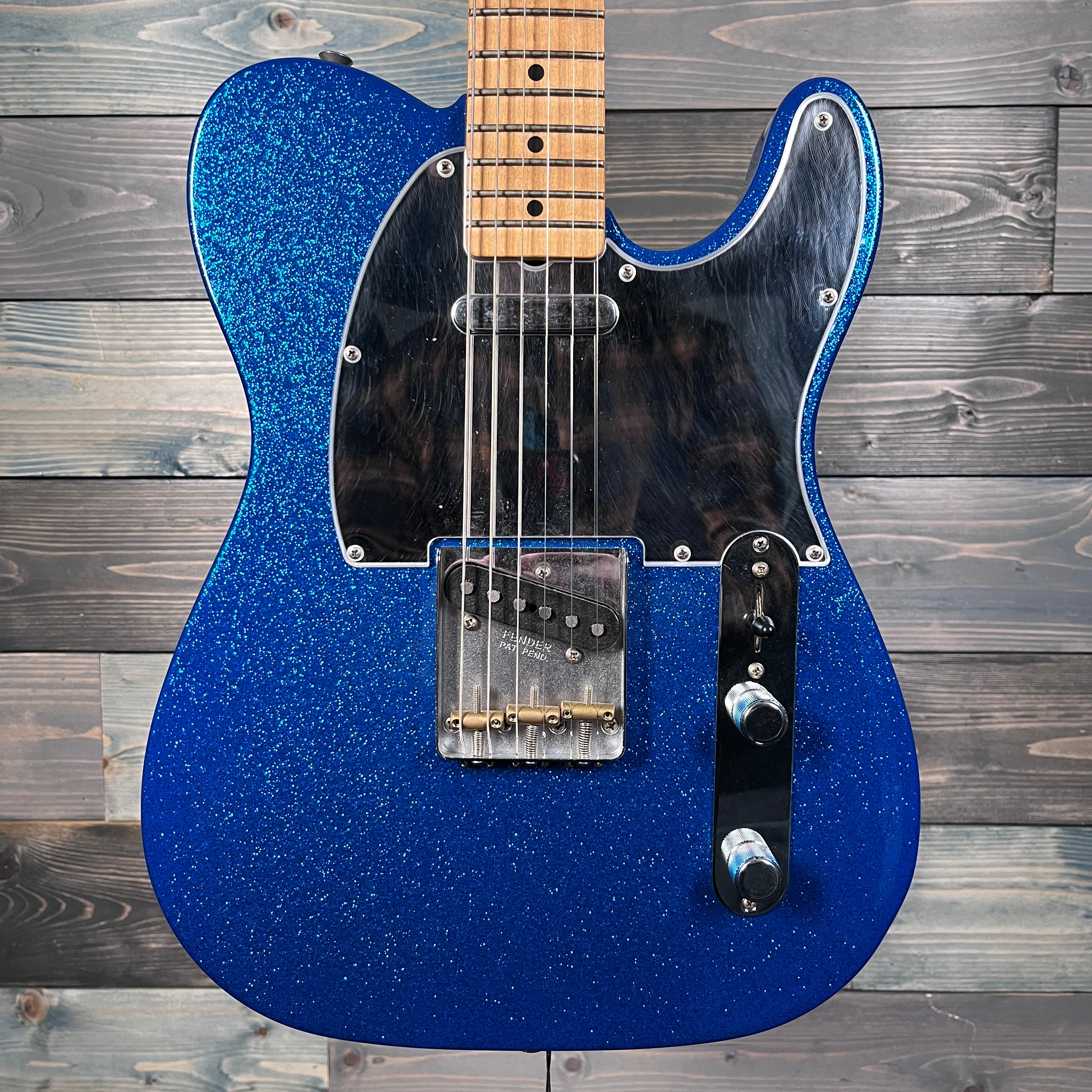 DEMO Fender J Mascis Telecaster, Maple Fingerboard, Bottle Rocket Blue Flake