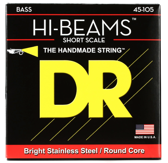 DR Strings MR-45 Hi-Beam Medium Strings 45-105
