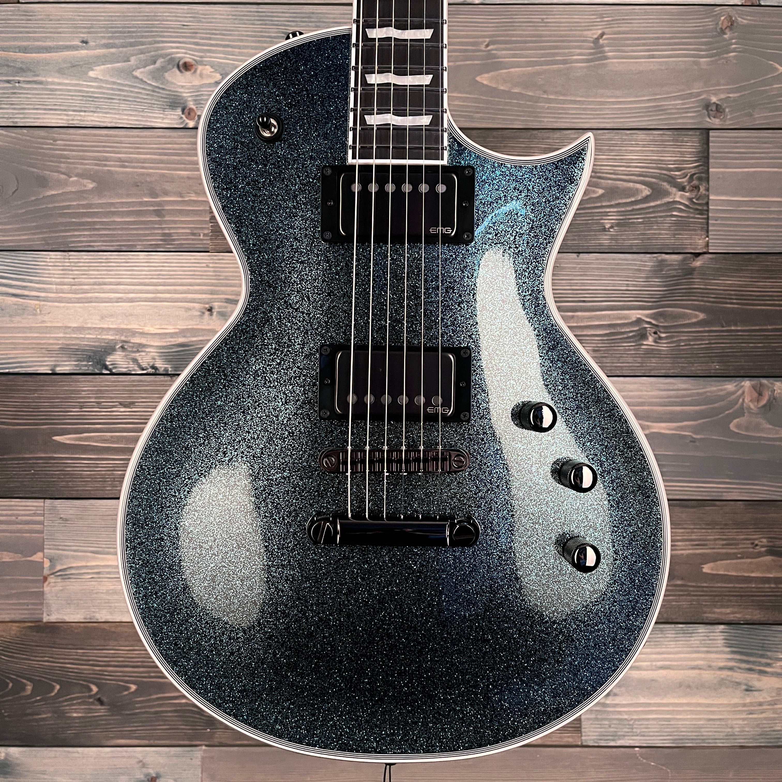 ESP E-II Eclipse DB Electric Guitar - Granite Sparkle