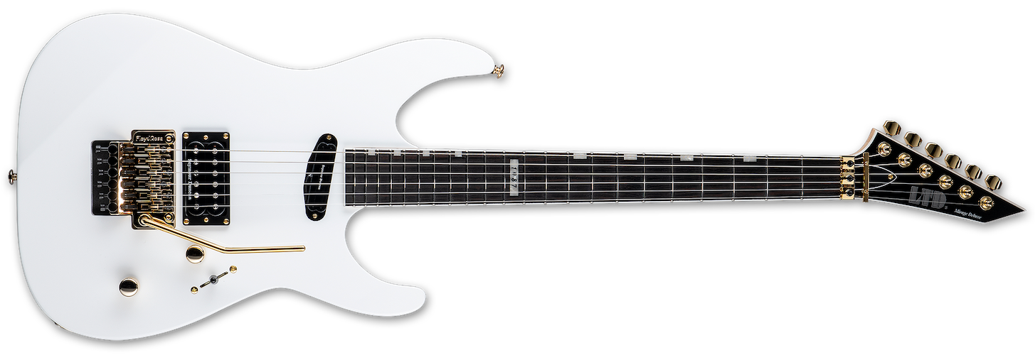 ESP LTD Mirage Deluxe '87 Electric Guitar - Snow White