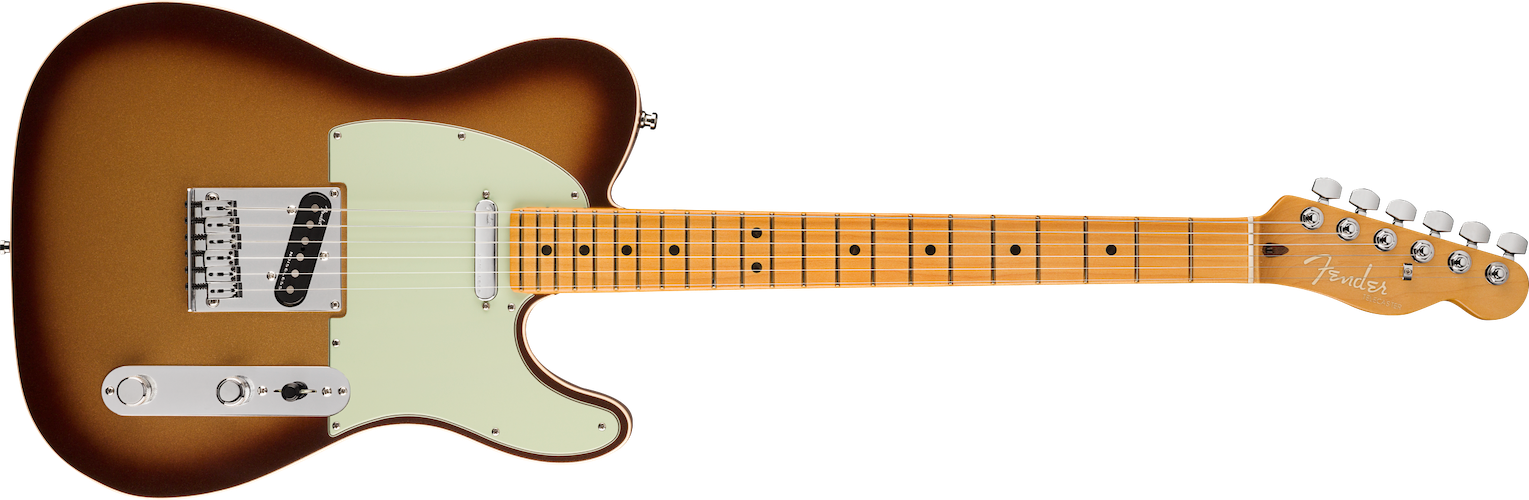 Fender American Ultra Telecaster, Maple Fingerboard, Mocha Burst