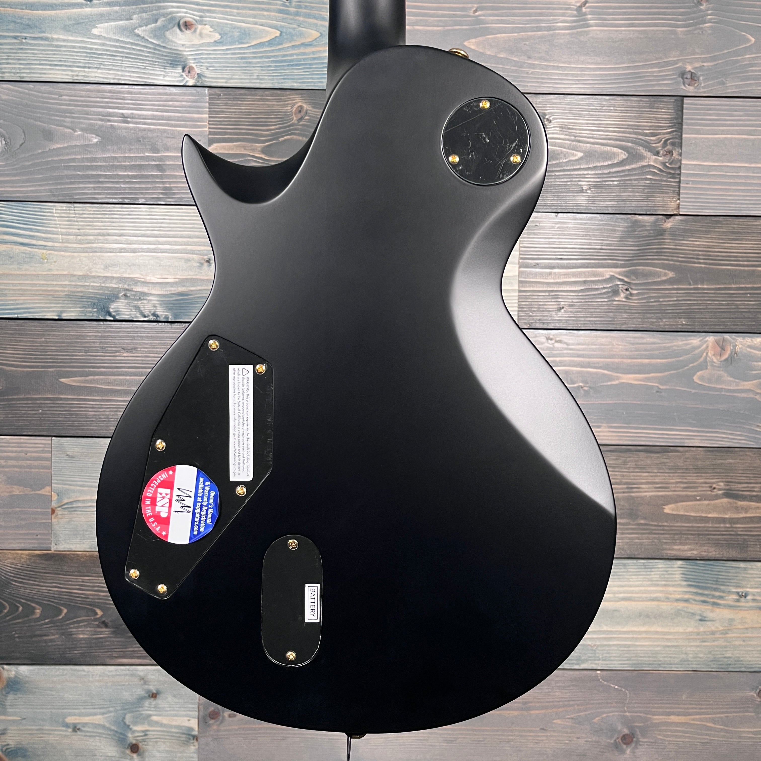 DEMO ESP LTD EC-1000 Electric Guitar - Vintage Black