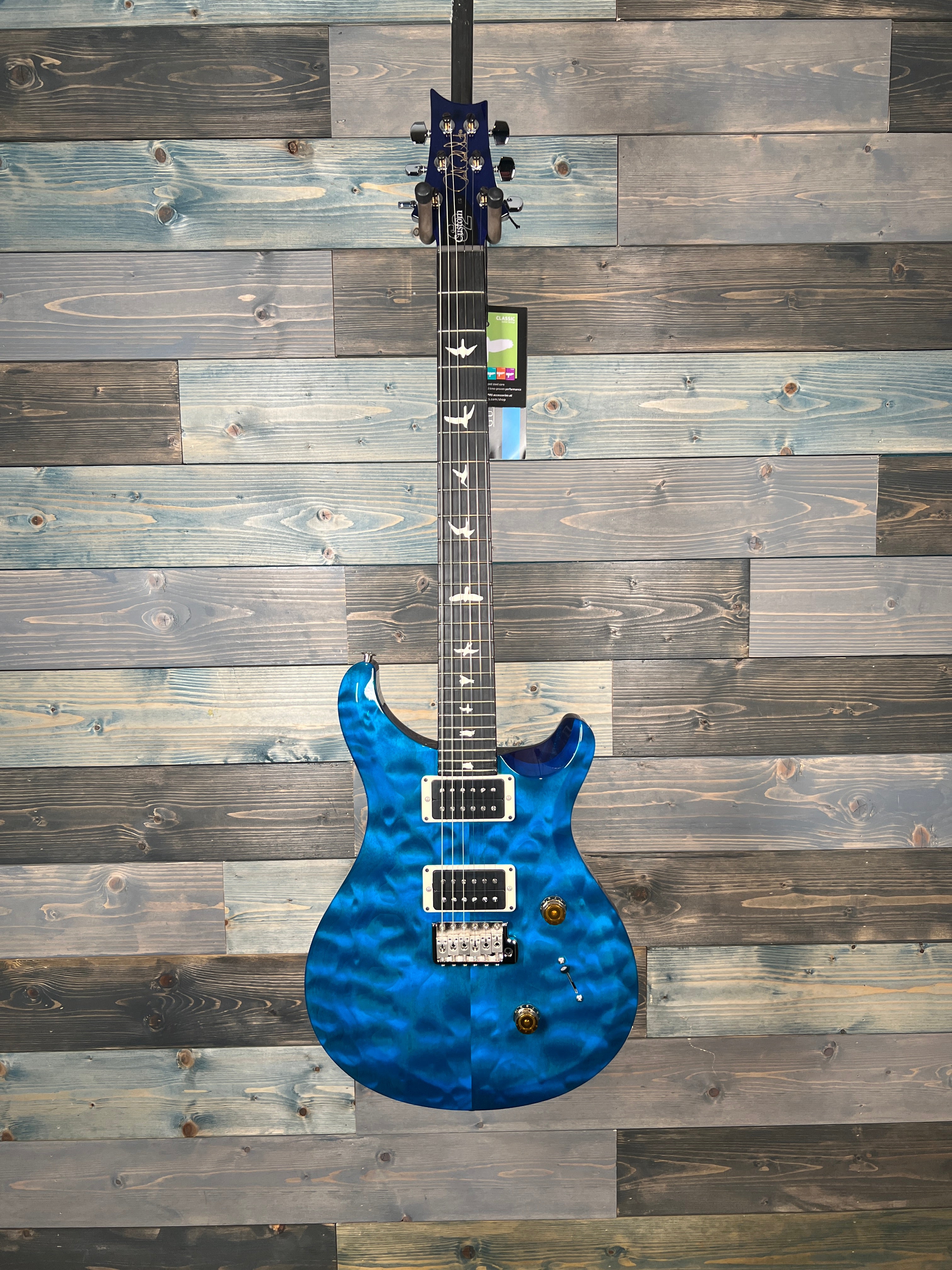 PRS S2 Custom 24 Electric - Blue Matteo