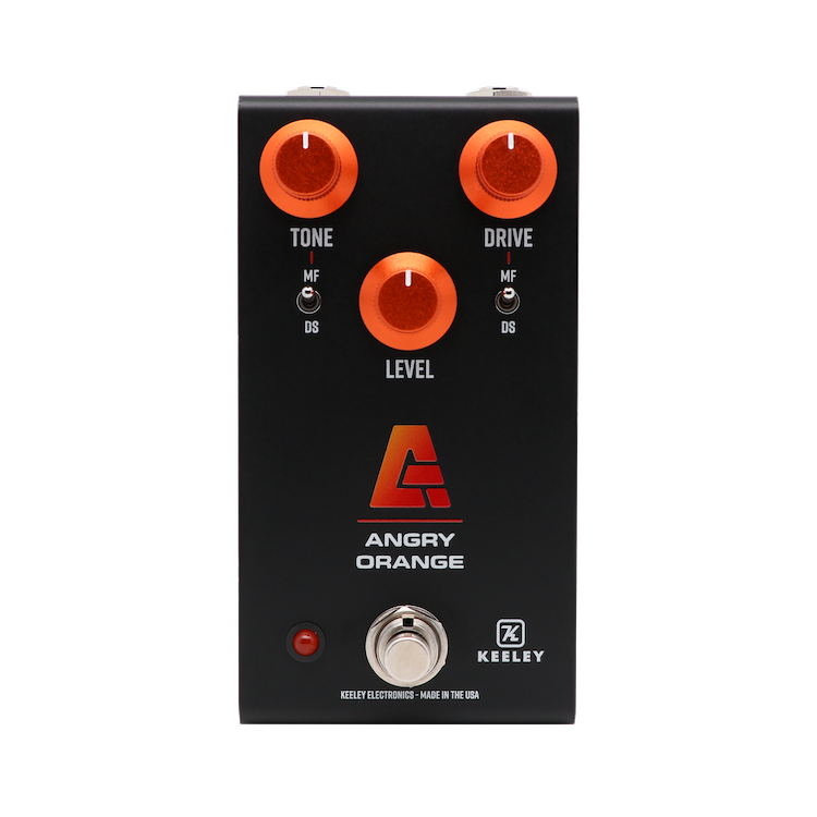 Keeley 4-in-1 Series Angry Orange Distortion & Fuzz
