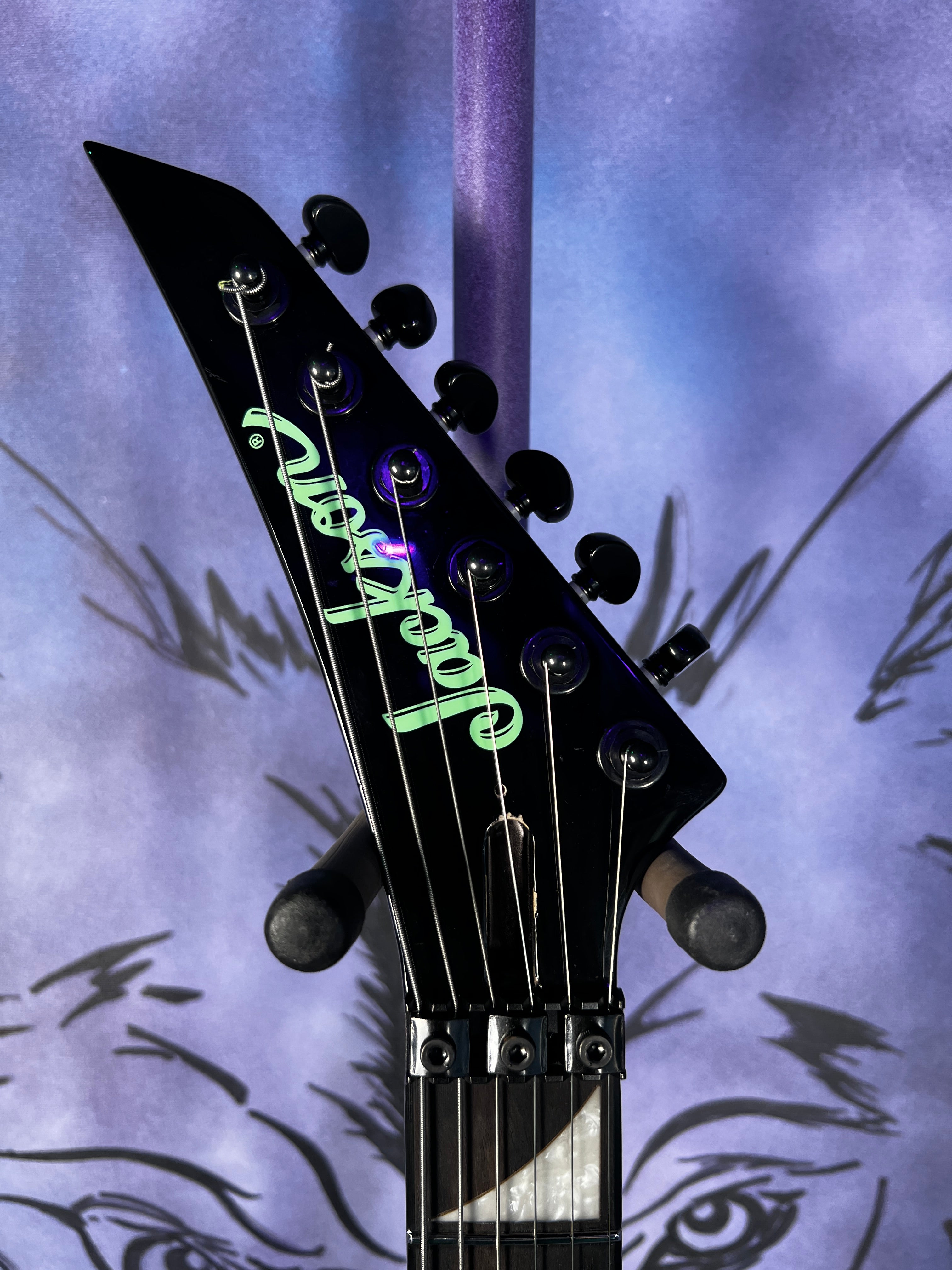 USED Jackson Pro Series Brandon Ellis Kelly - Green Crackle