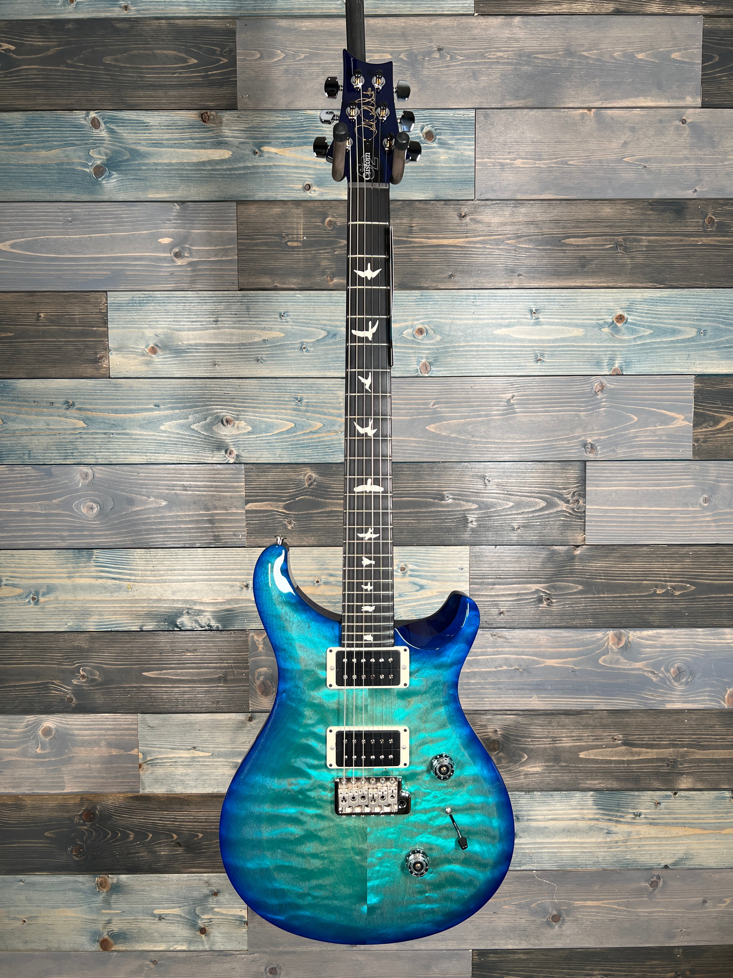 PRS S2 Custom 24 Electric Guitar - Makena Blue