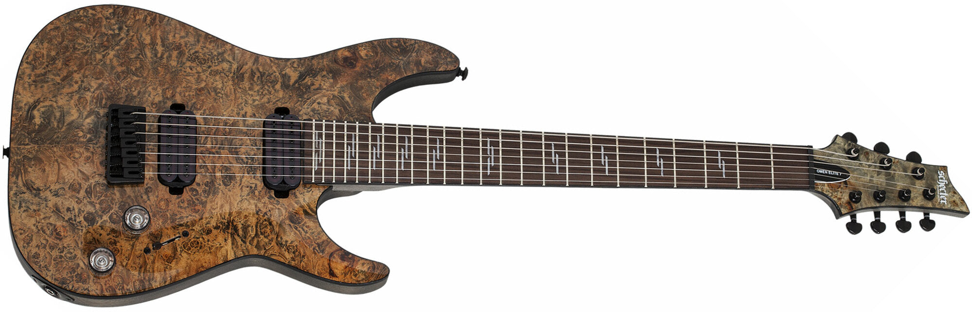 Schecter Omen Elite-7 - Charcoal