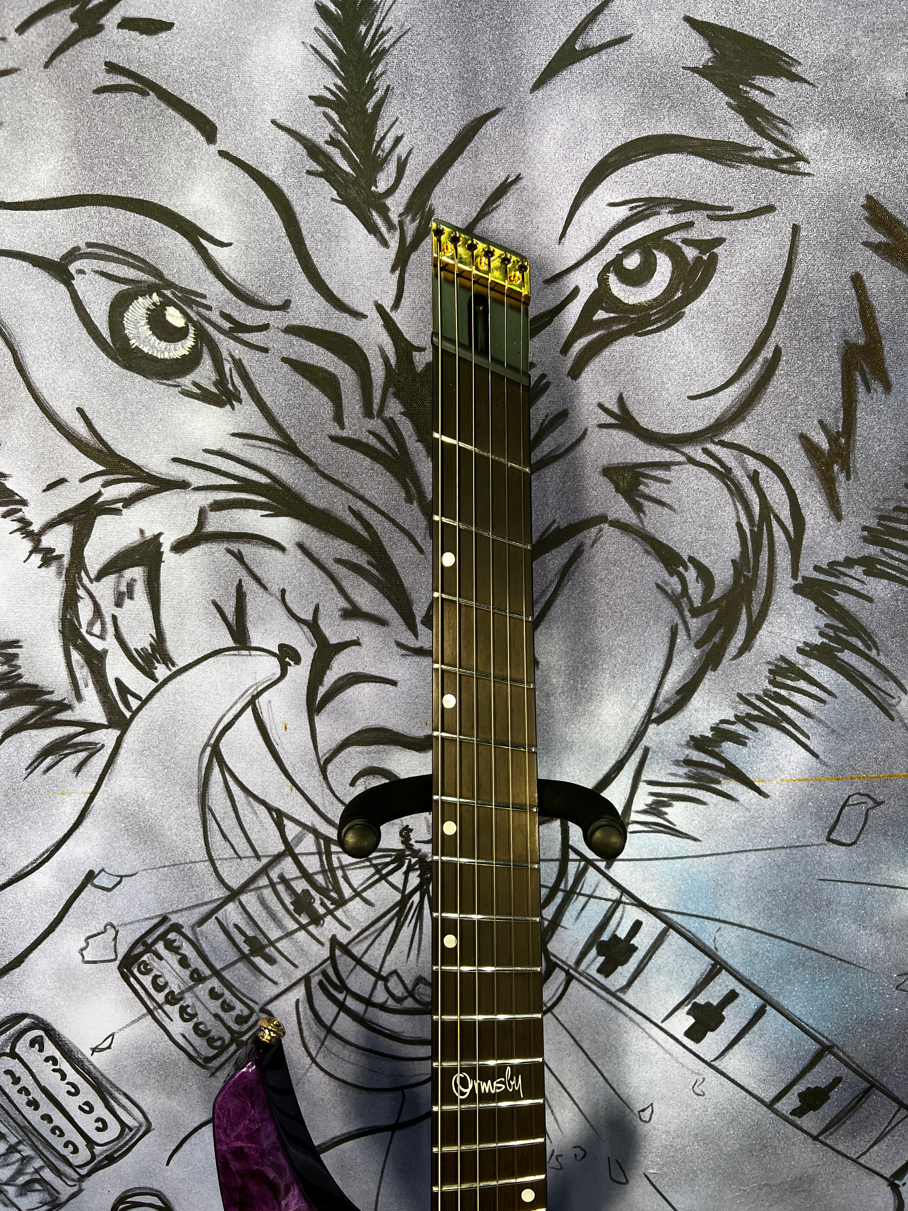 USED Ormsby Roberto Barros Cyborg Goliath - Purple Marbalizer