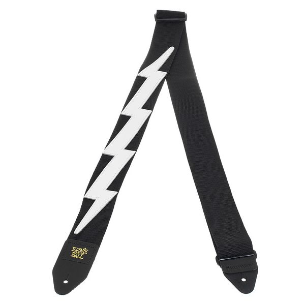 Ernie Ball Premium Guitar Strap White Lightening