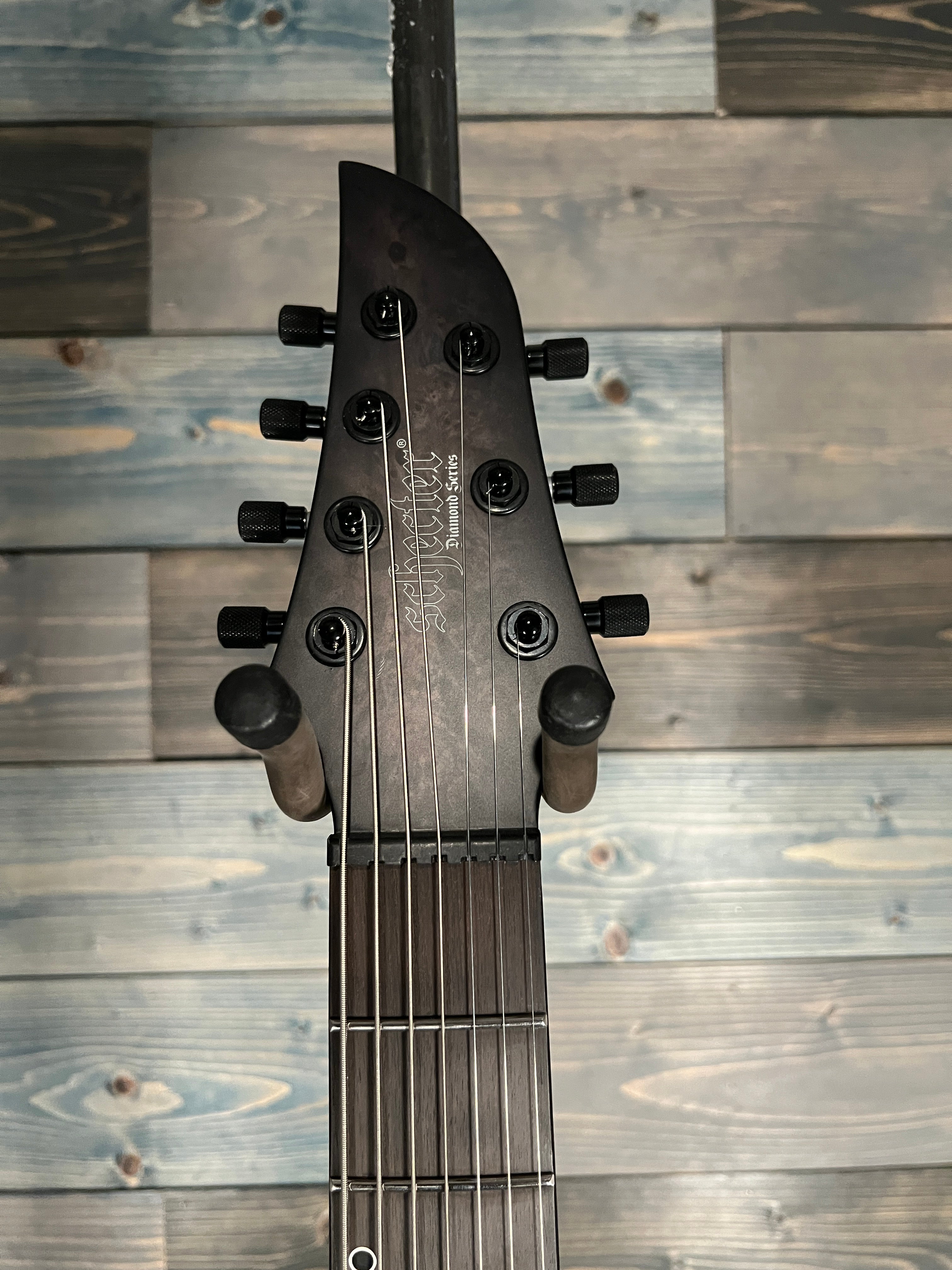 USED Schecter KM-7  MKIII Artist Trans Black Burst