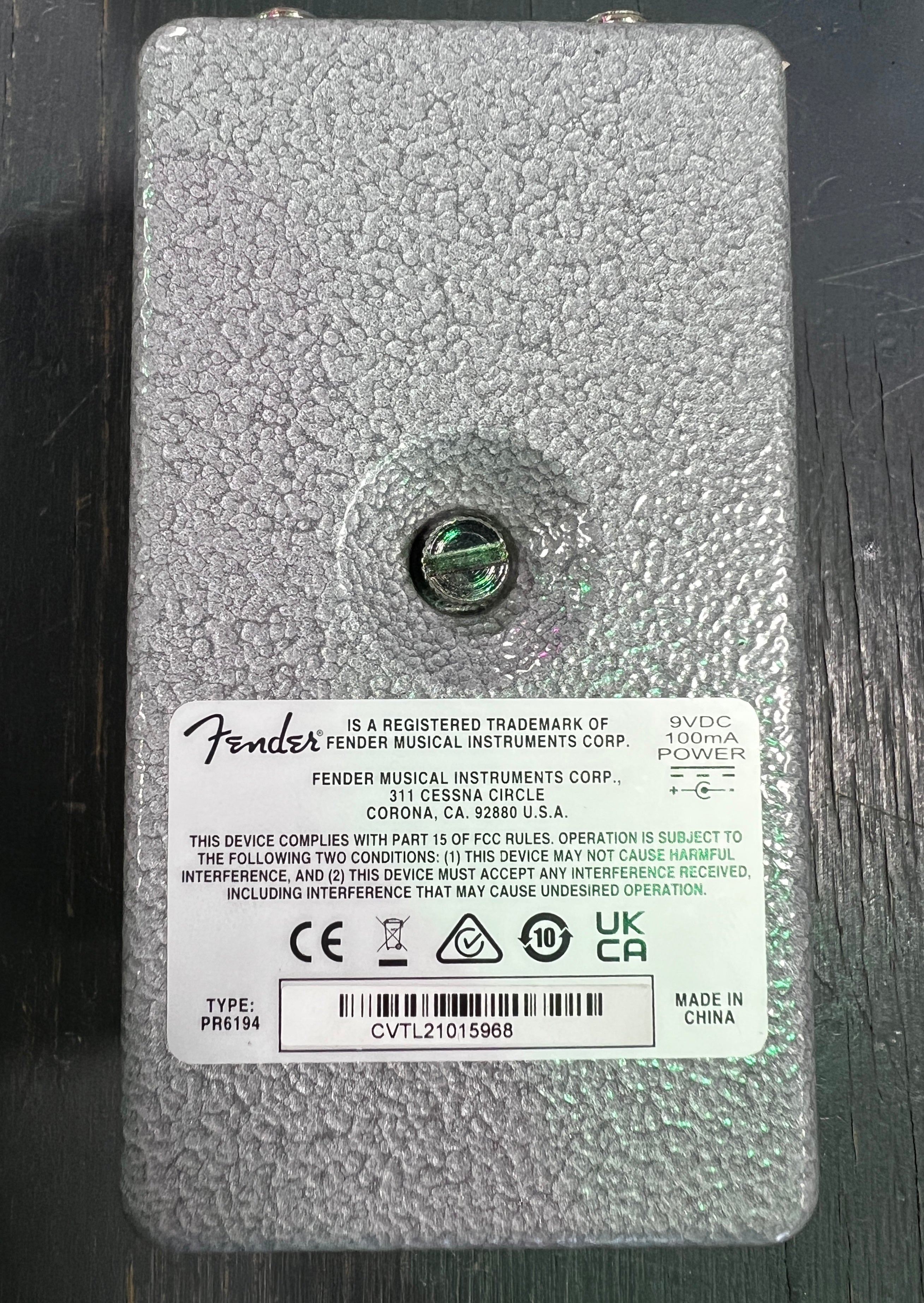 USED Fender Hammertone Flanger