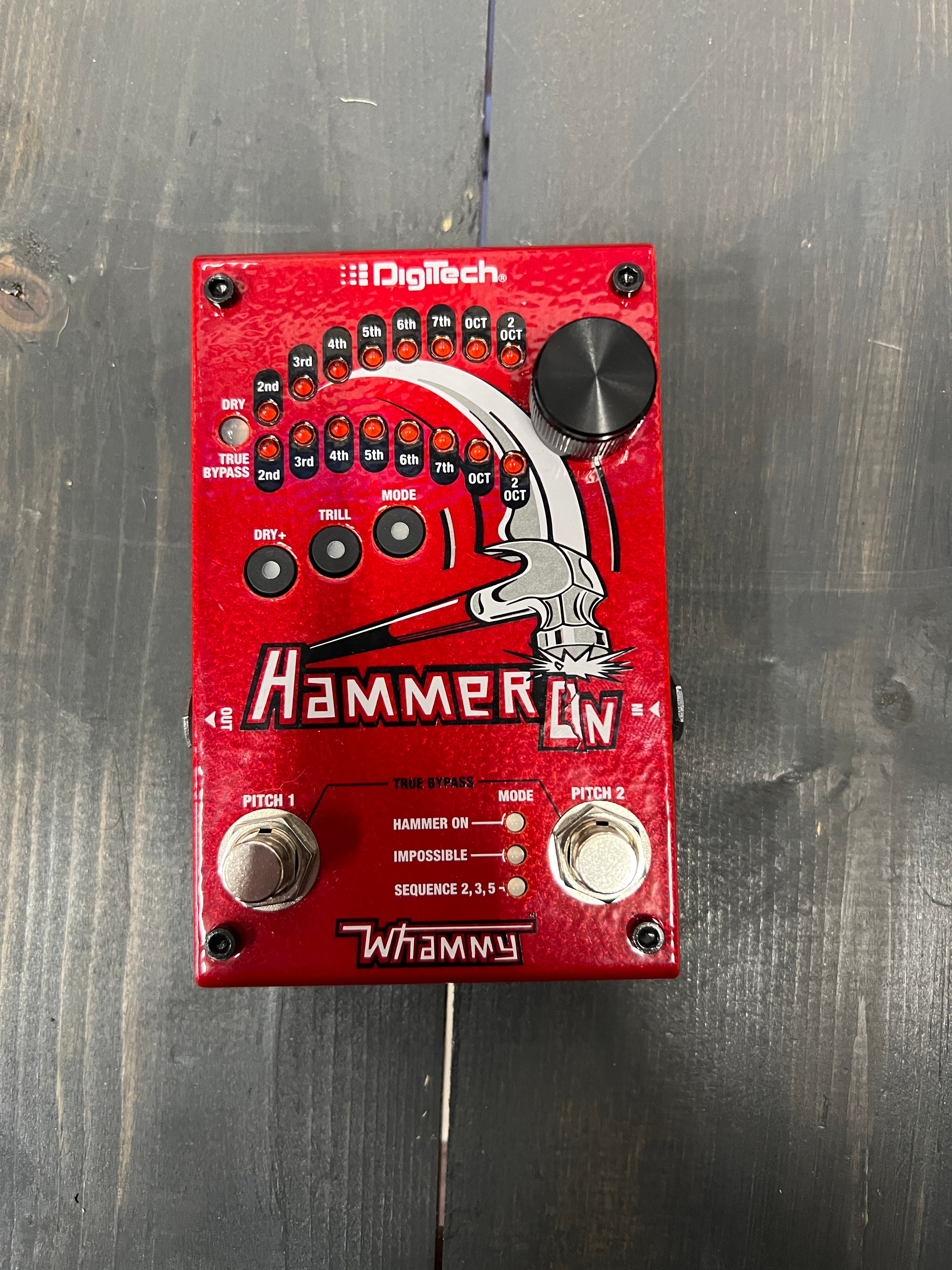 USED Digitech Hammer On Whammy