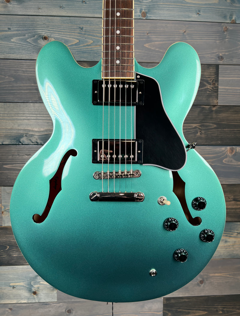 USED Epiphone ES-335 Traditional Pro Semi-Hollow Electric Guitar Inverness Green