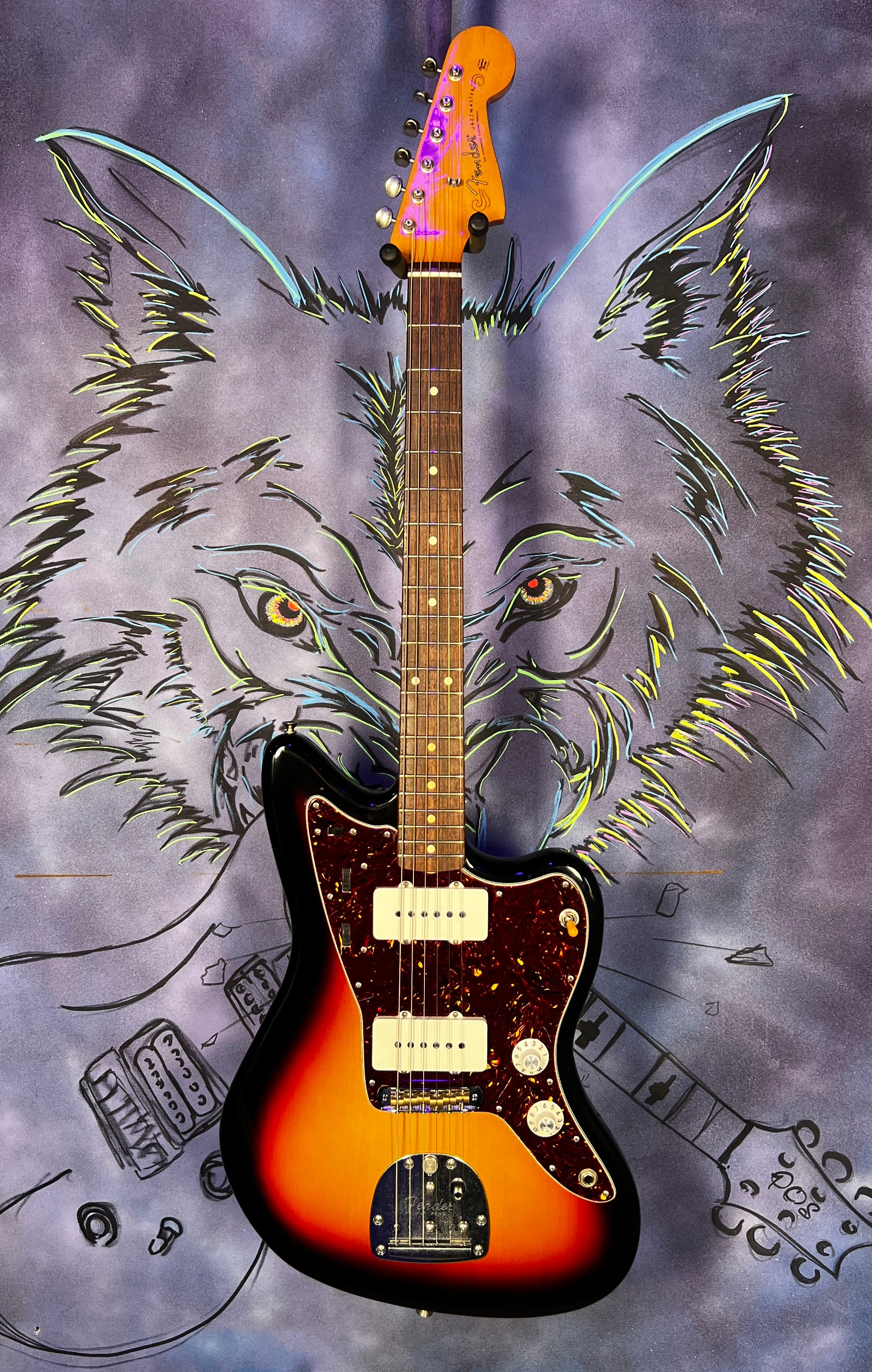 USED Fender Vinterra ii Roadworn Jazzmaster - 3 Color Sunburst