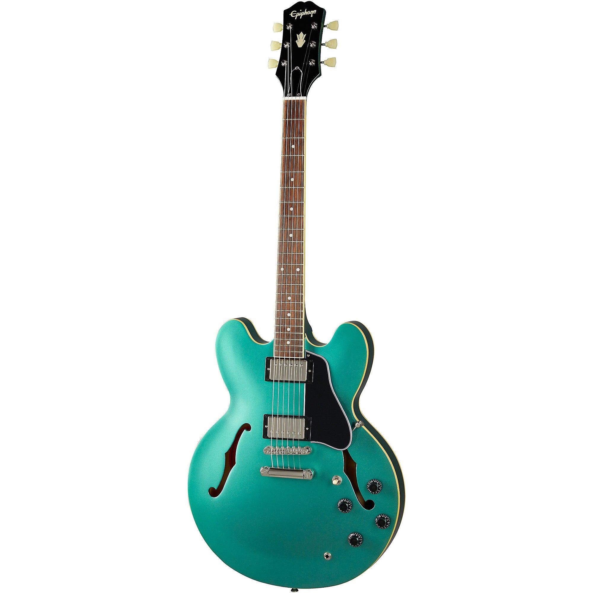 USED Epiphone ES-335 Traditional Pro Semi-Hollow Electric Guitar Inverness Green