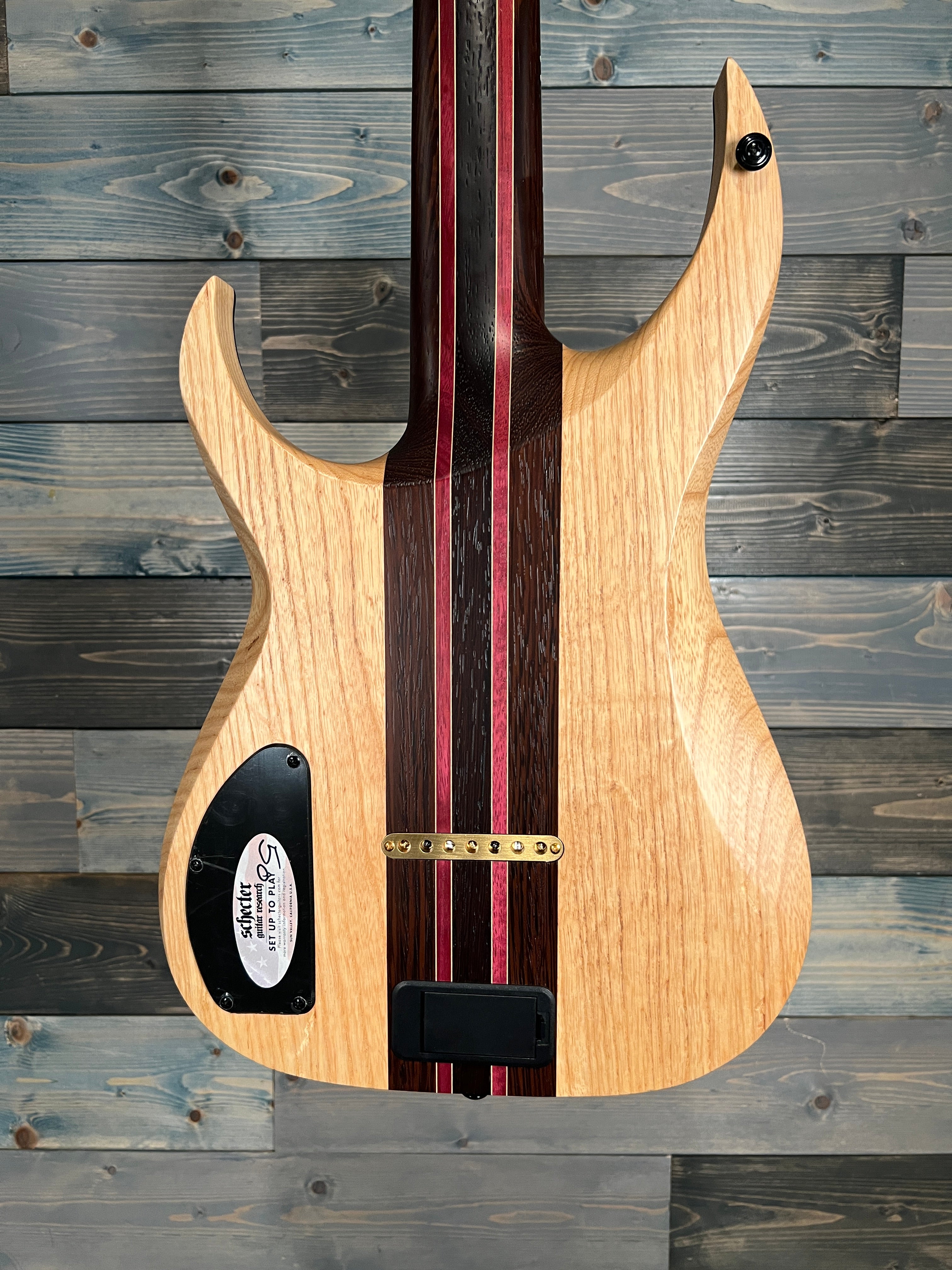 USED Schecter KM-7  MKIII Artist Trans Black Burst