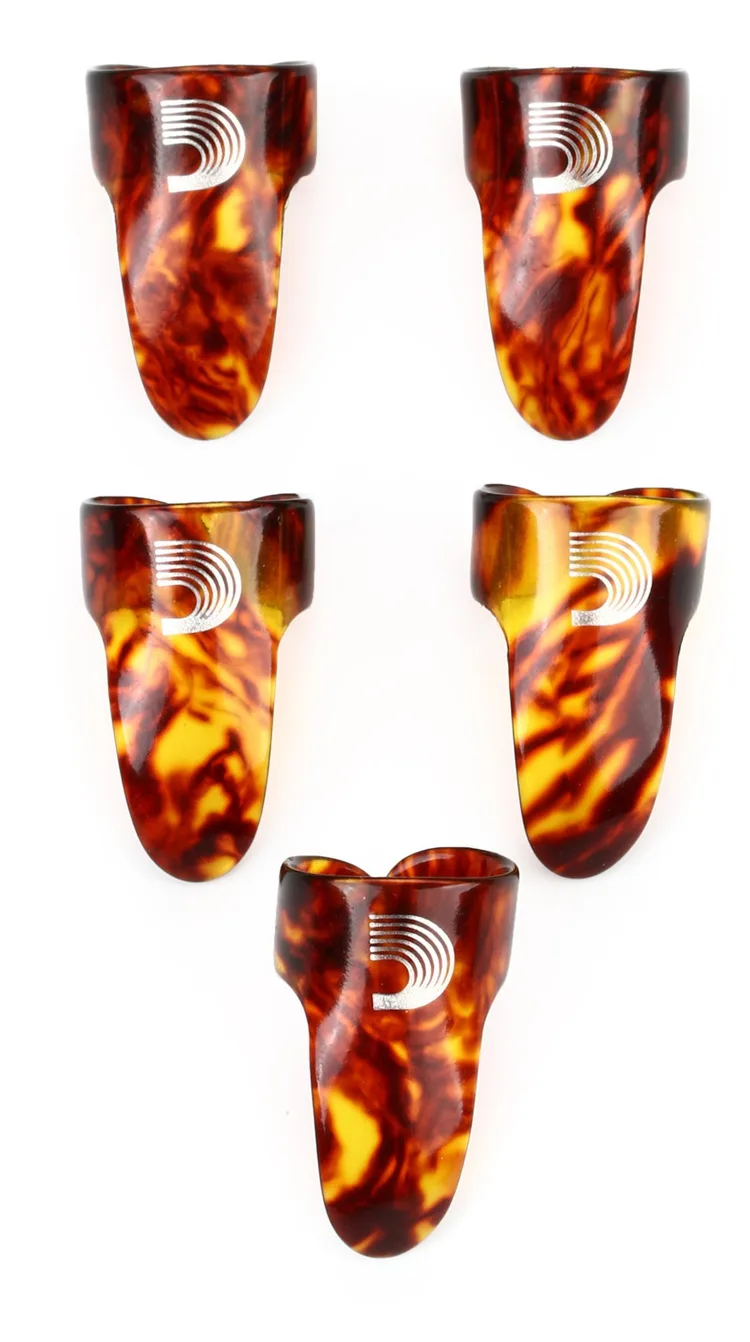 D'Addario Classic Celluloid Finger Picks - Large