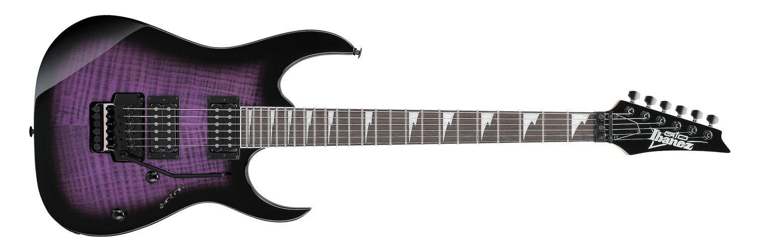 Ibanez GRG320FA Electric Guitar - Transparent Violet Sunburst