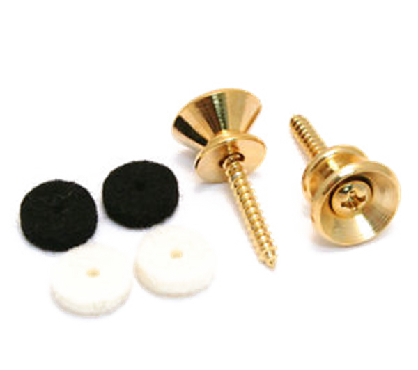 Fender Pure Vintage Strap Buttons - Gold