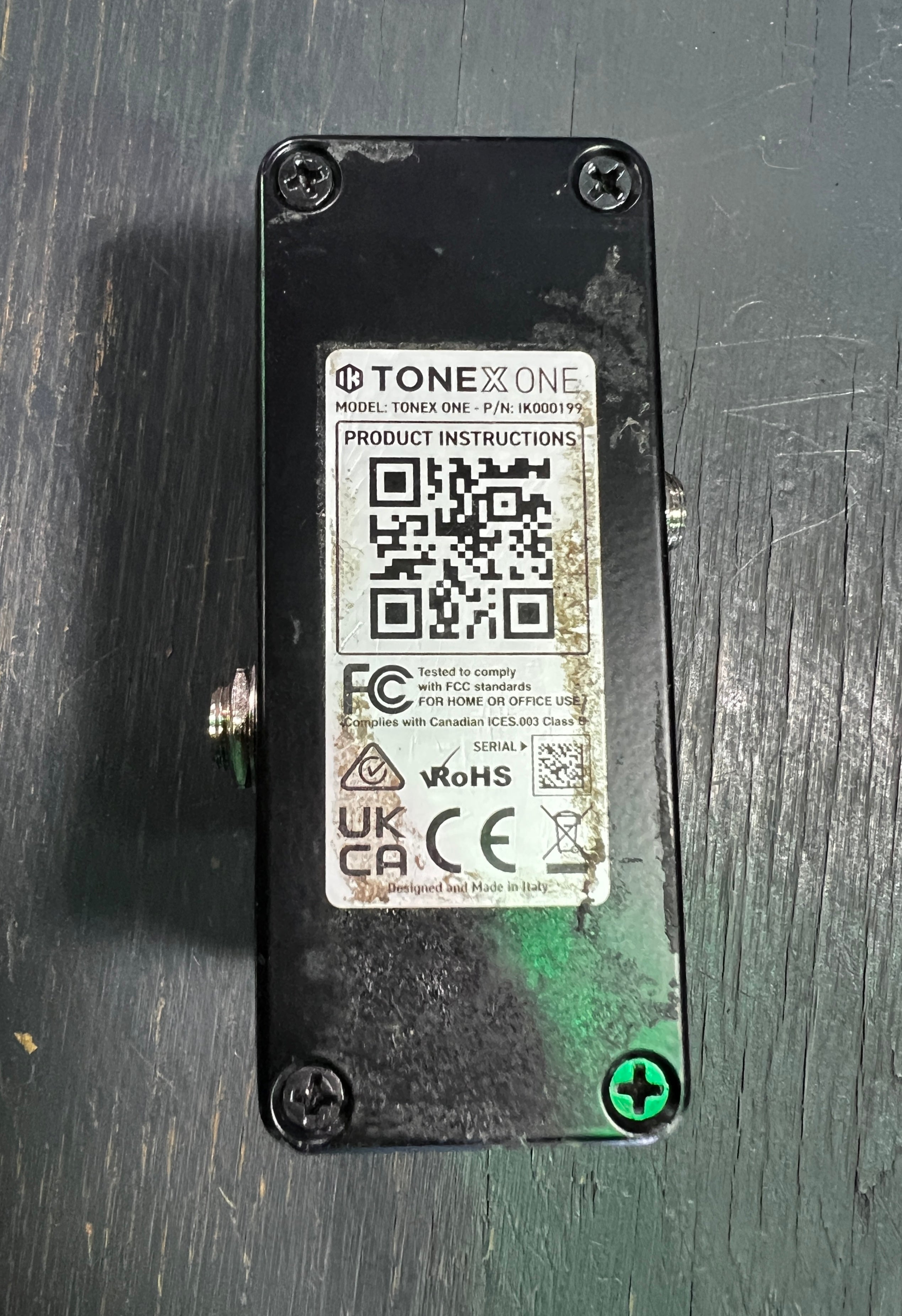 USED IK Multimedia TONEX ONE Guitar Pre-amp