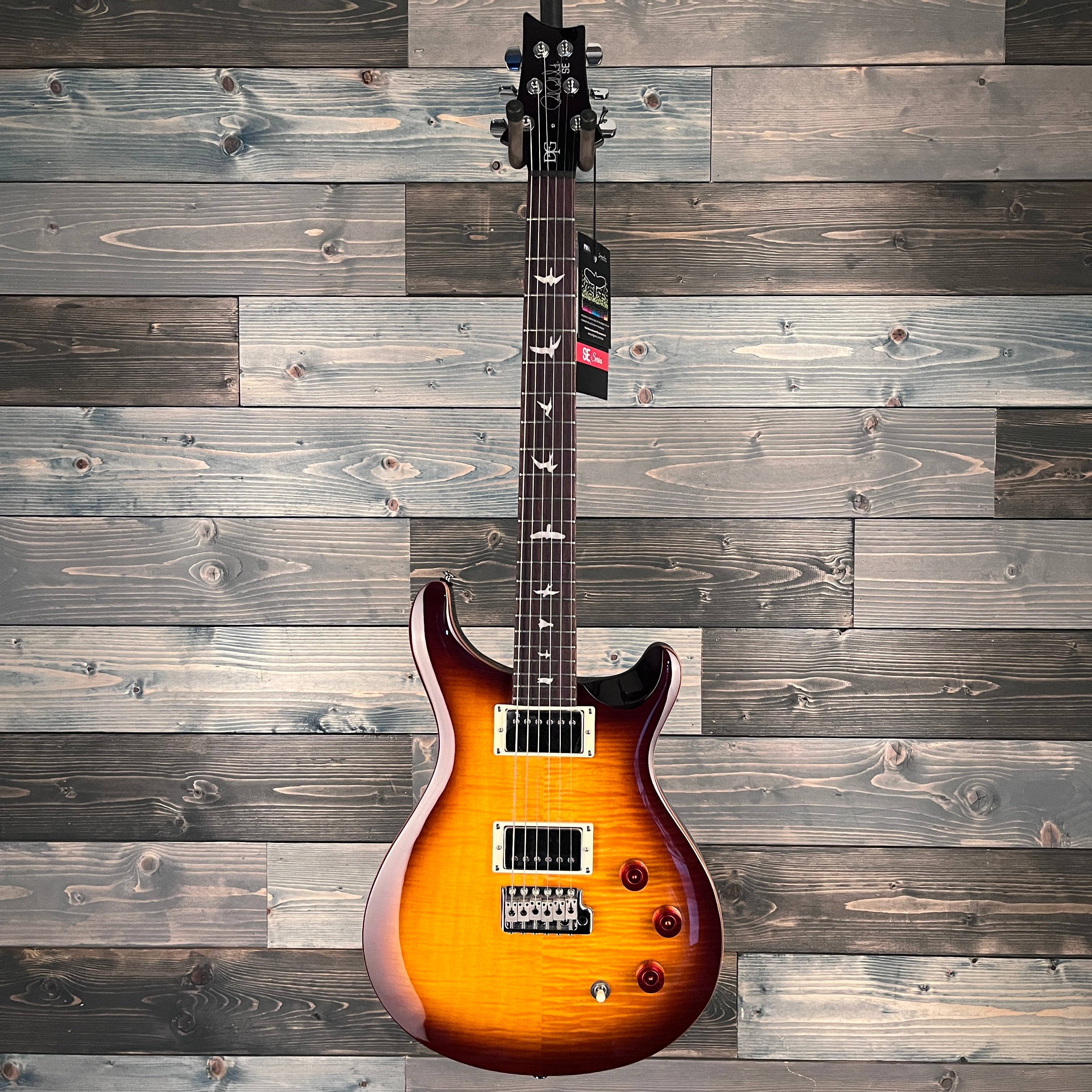 PRS SE DGT McCarty Electric Guitar - Tobacco Sunburst