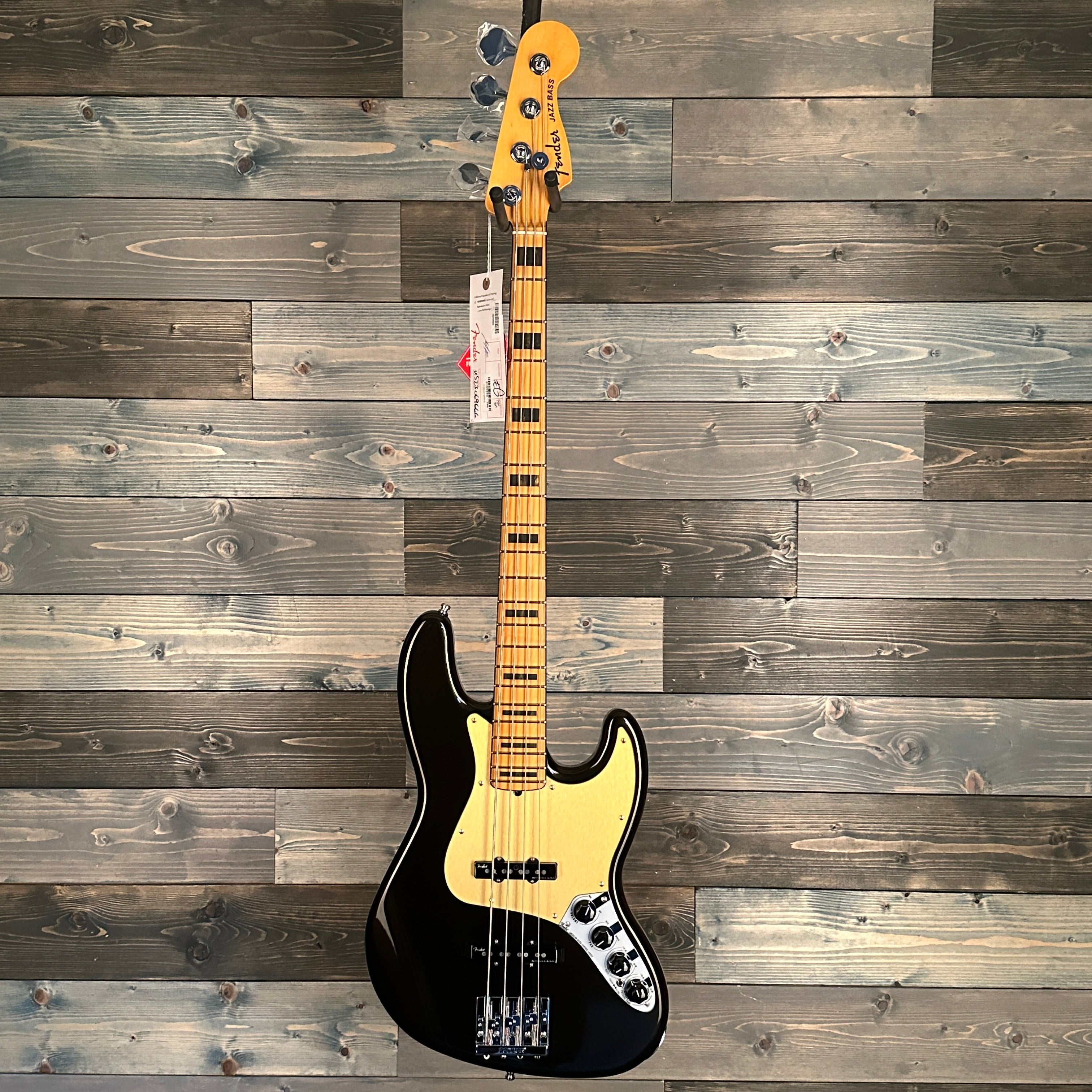 Fender American Ultra Jazz Bass, Maple Fingerboard, Texas Tea