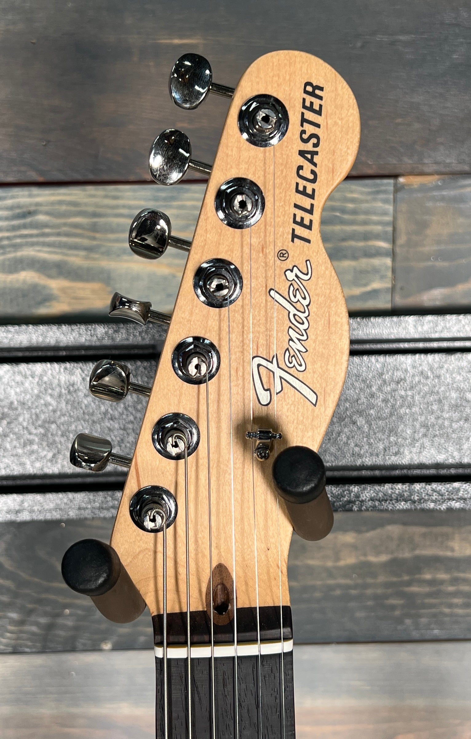 USED Fender American Performer Telecaster Hum - Satin Seafoam Green