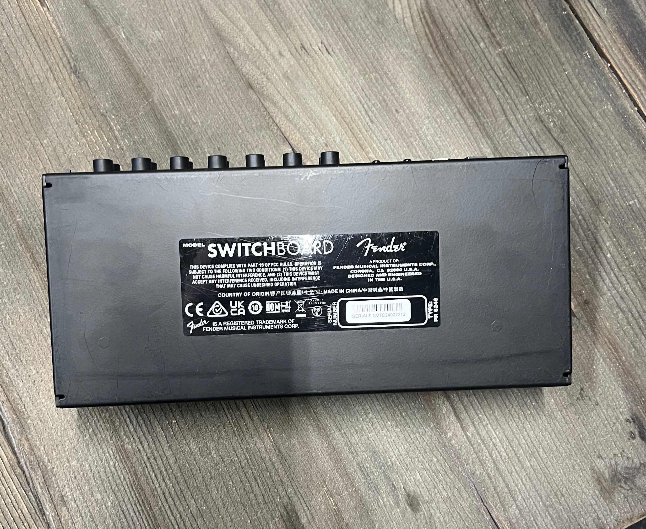 USED Fender SWITCHBOARD