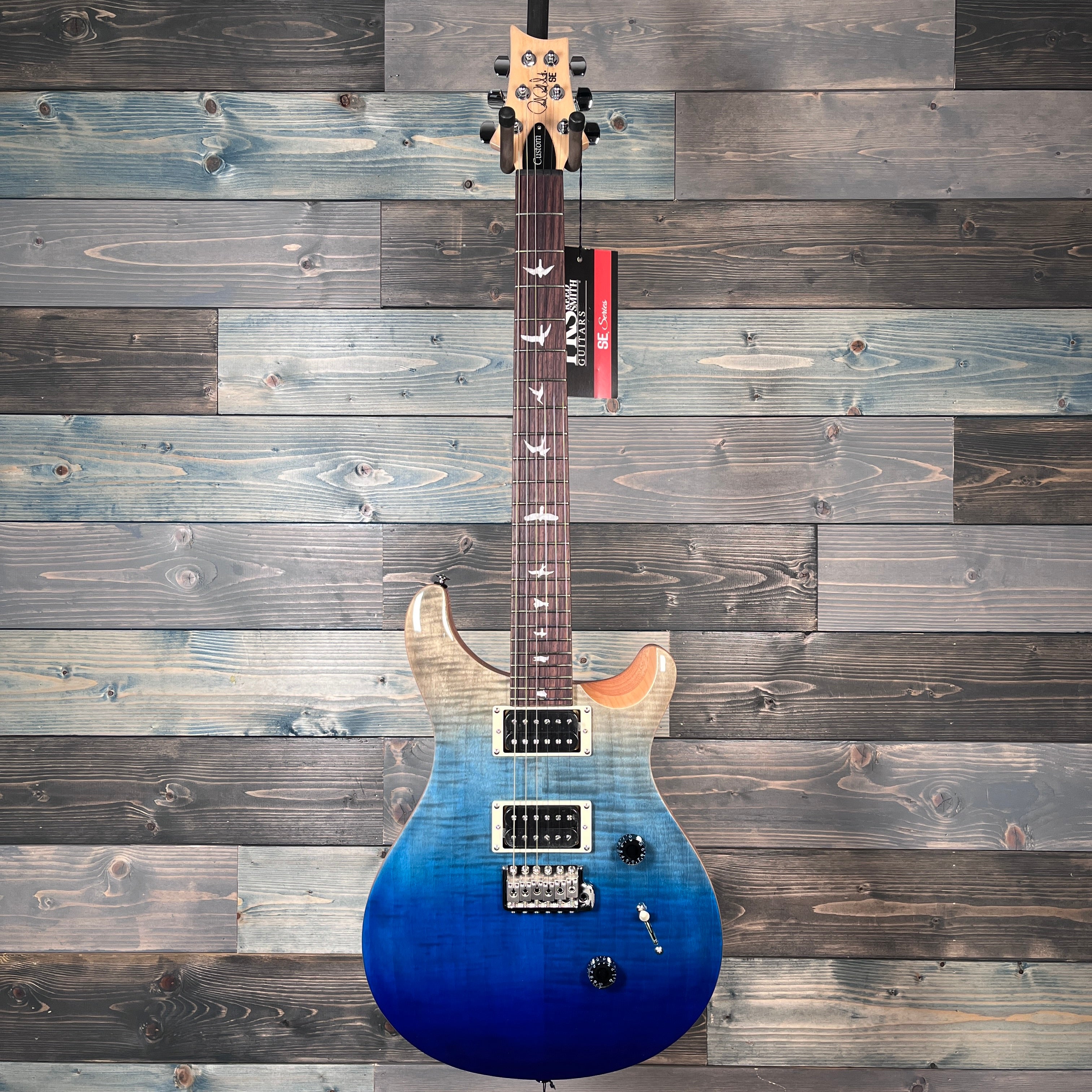 PRS SE Custom 24 Limited Run Electric - Blue Fade