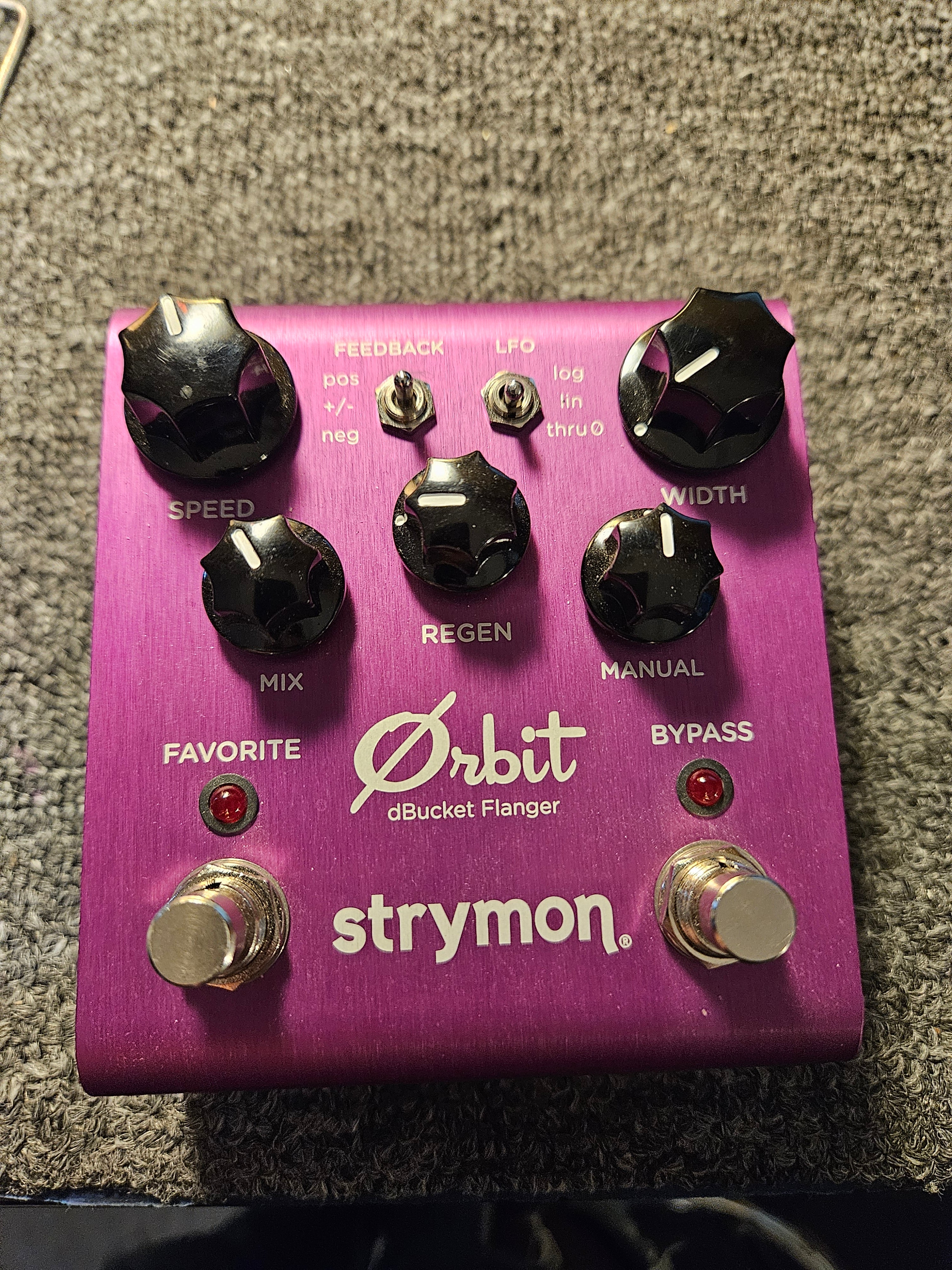 USED Strymon Orbit dBucket Flanger Pedal