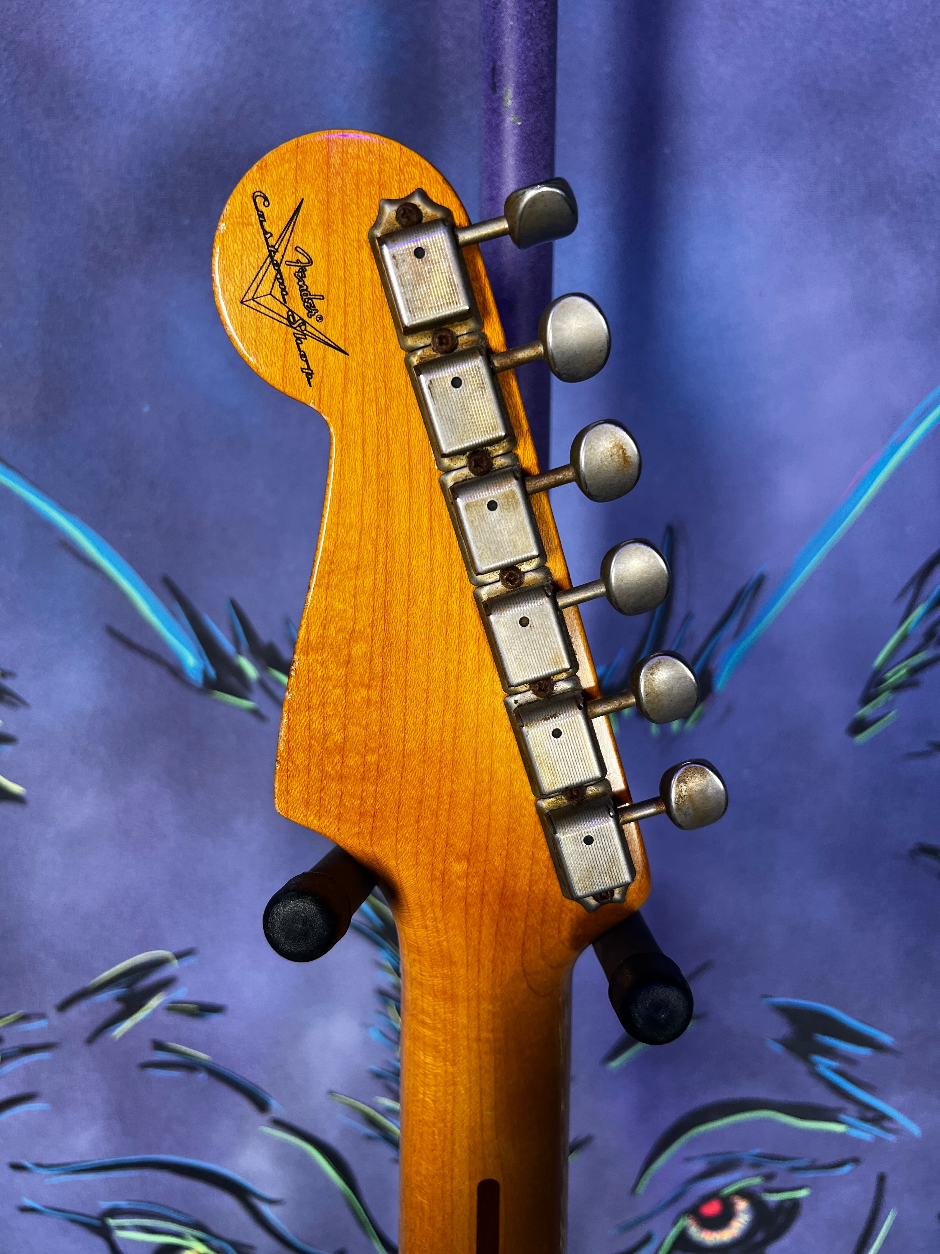 USED 2009 Fender Custom Shop Stratocaster 1956 Relic - Dessert Sand