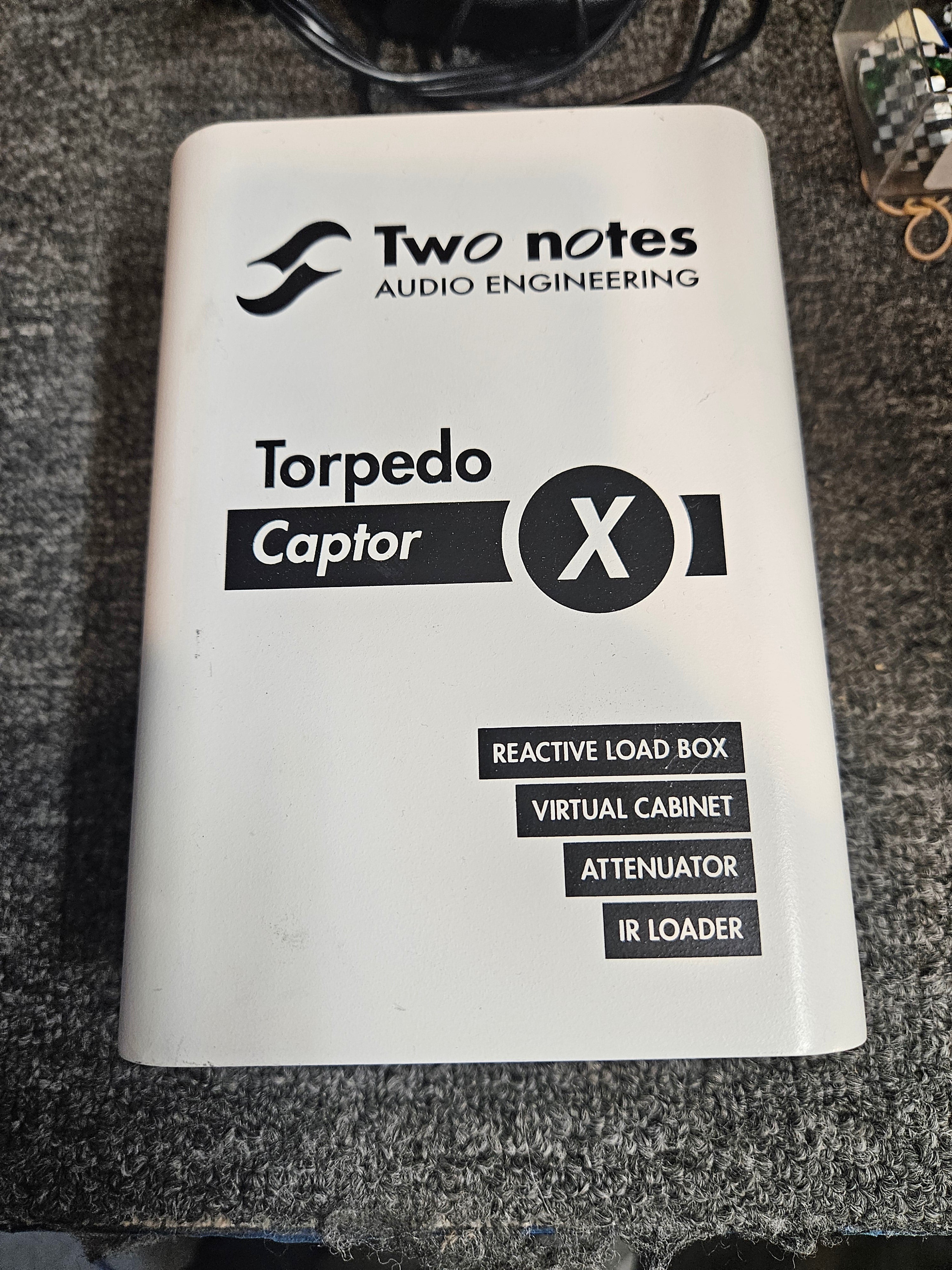 USED Two Note Torpedo CaptorX Power Attenuator/DI/IR Load Box 8 Ohm