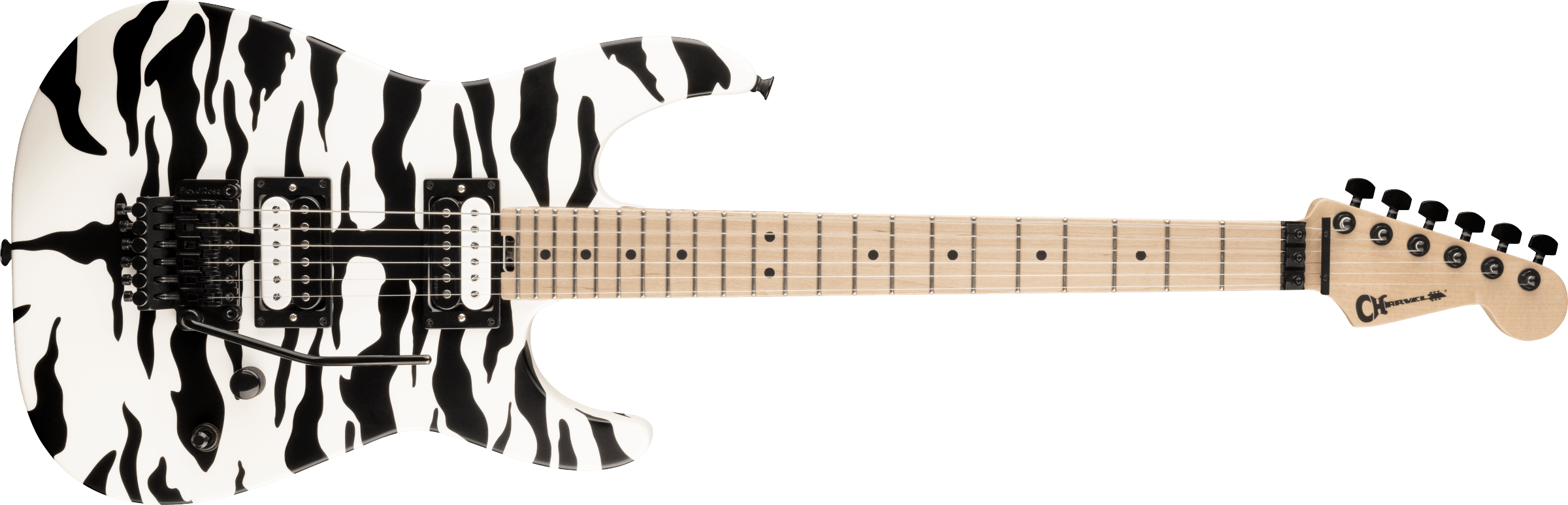 Charvel Satchel Signature Pro-Mod DK22 HH FR M - Satin White Bengal